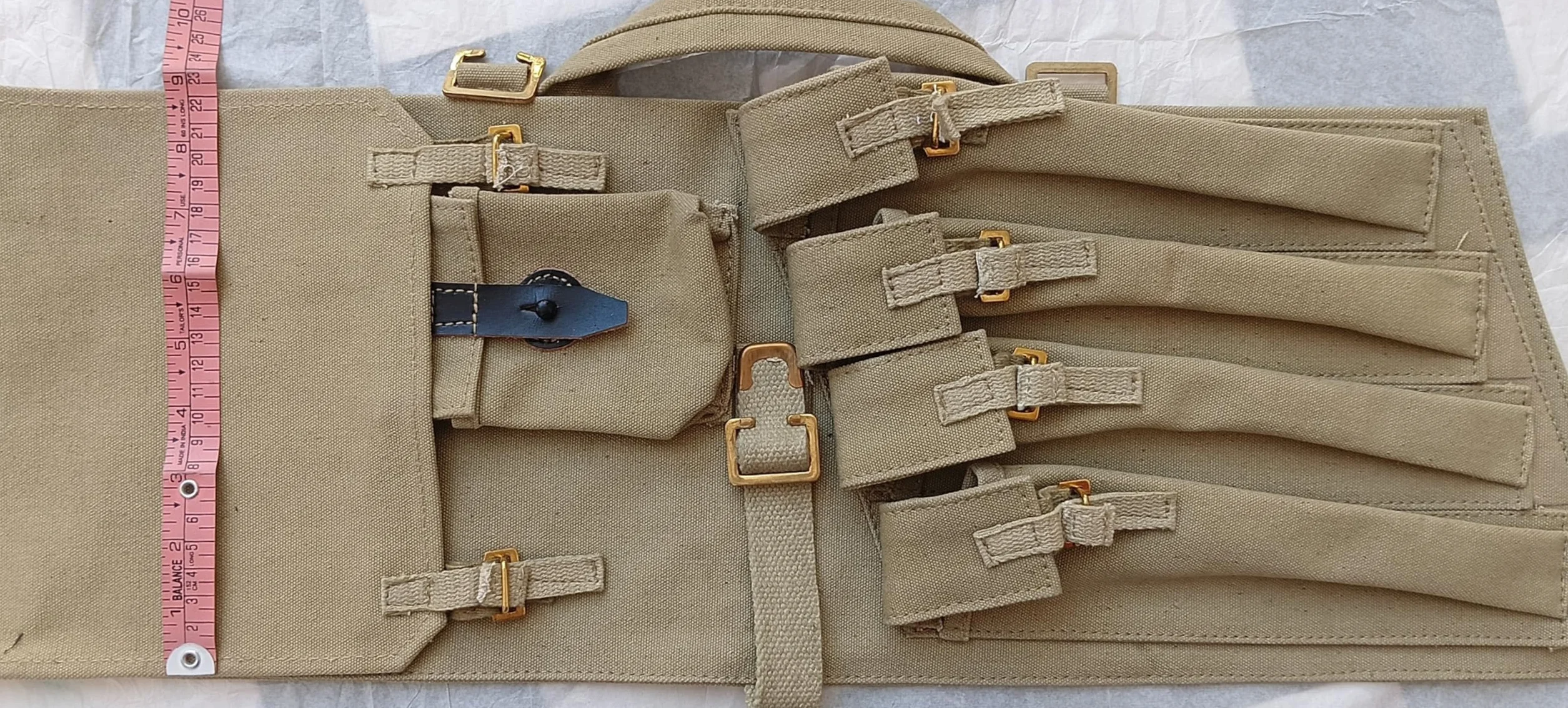 Sten Gun British WWII Paratrooper Bag Carry Case - Reproduction