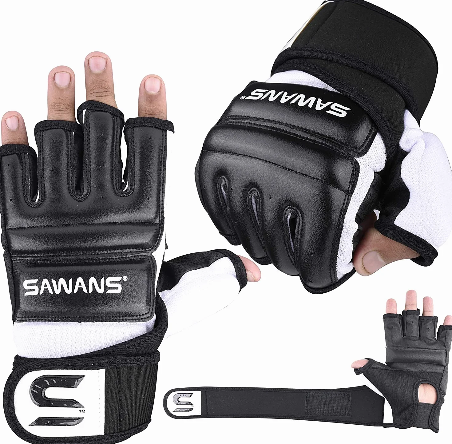 SAWANS Sacco da boxe Guanti da karate MMA Body Combat Taekwondo Allenamento