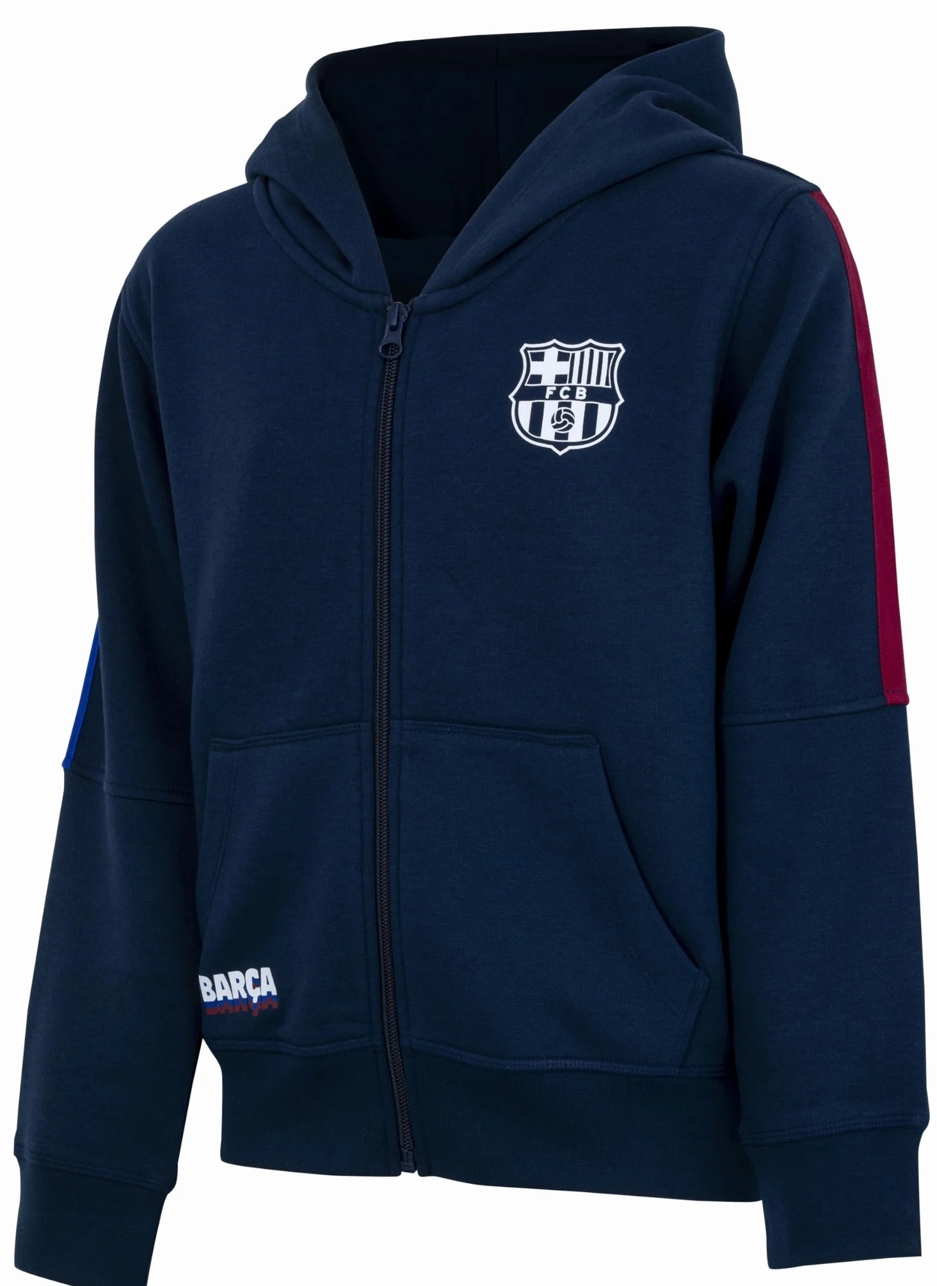 Felpa con cappuccio FC Barcelona Barça bambini collezione ufficiale