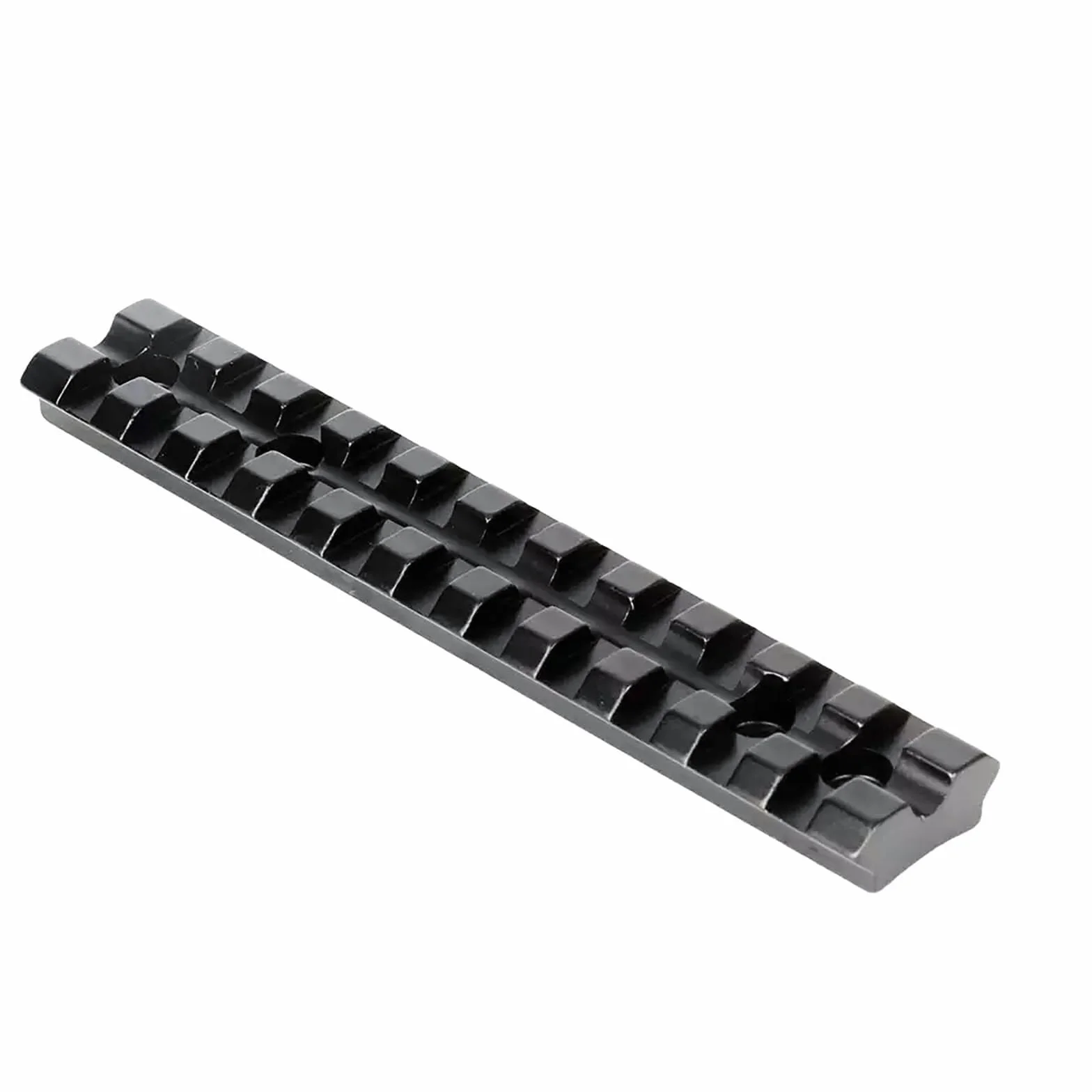 Profilo Basso Lega di Alluminio Picatinny Monte Ferroviaria per Supporti 10/22, 11 Slot Binario Tattico