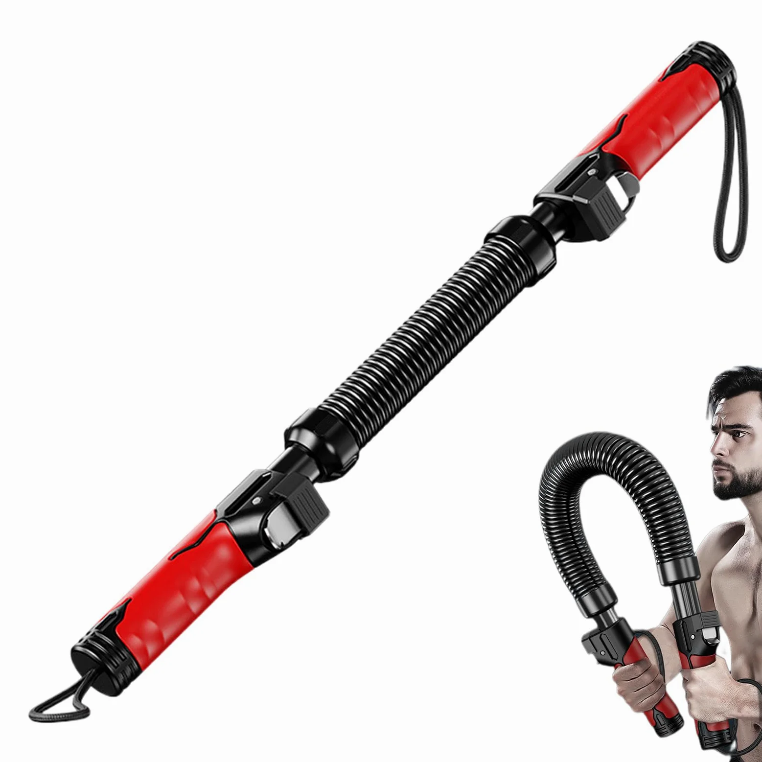 Feciser 'avambraccio, allenatore di 'avambraccio,Barra di tricipite portatile | Allenatore di regolabile, attrezzatura da palestra per uomini donne, strumento di costruzione muscolare per l'avambracci