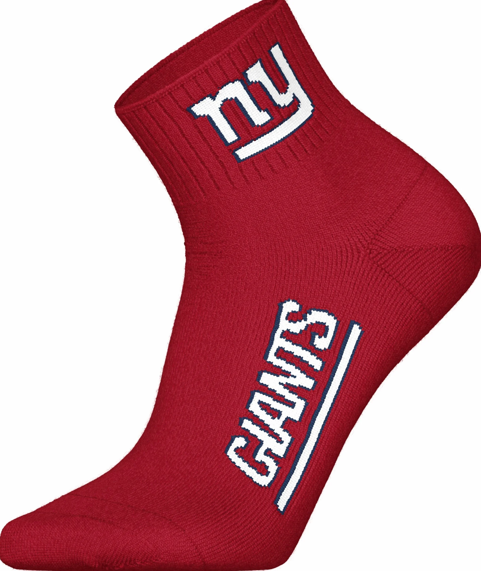 NFL Ny Giants 3pk Quarter Socks Calzini sportivi Unisex Adulto