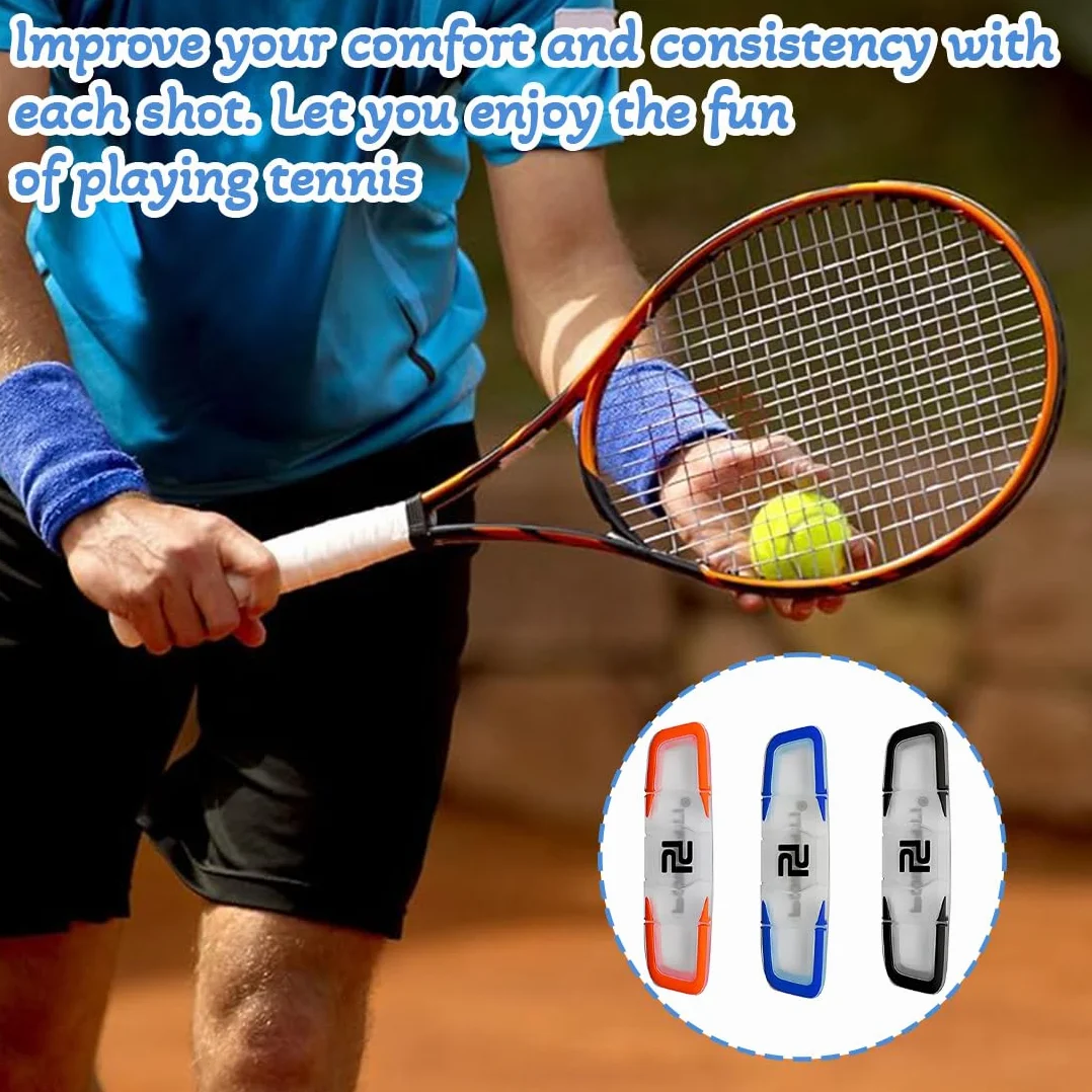 Racchetta Antivibranti 3 Pezzi Ammortizzatore Silicone per Tennis Padel