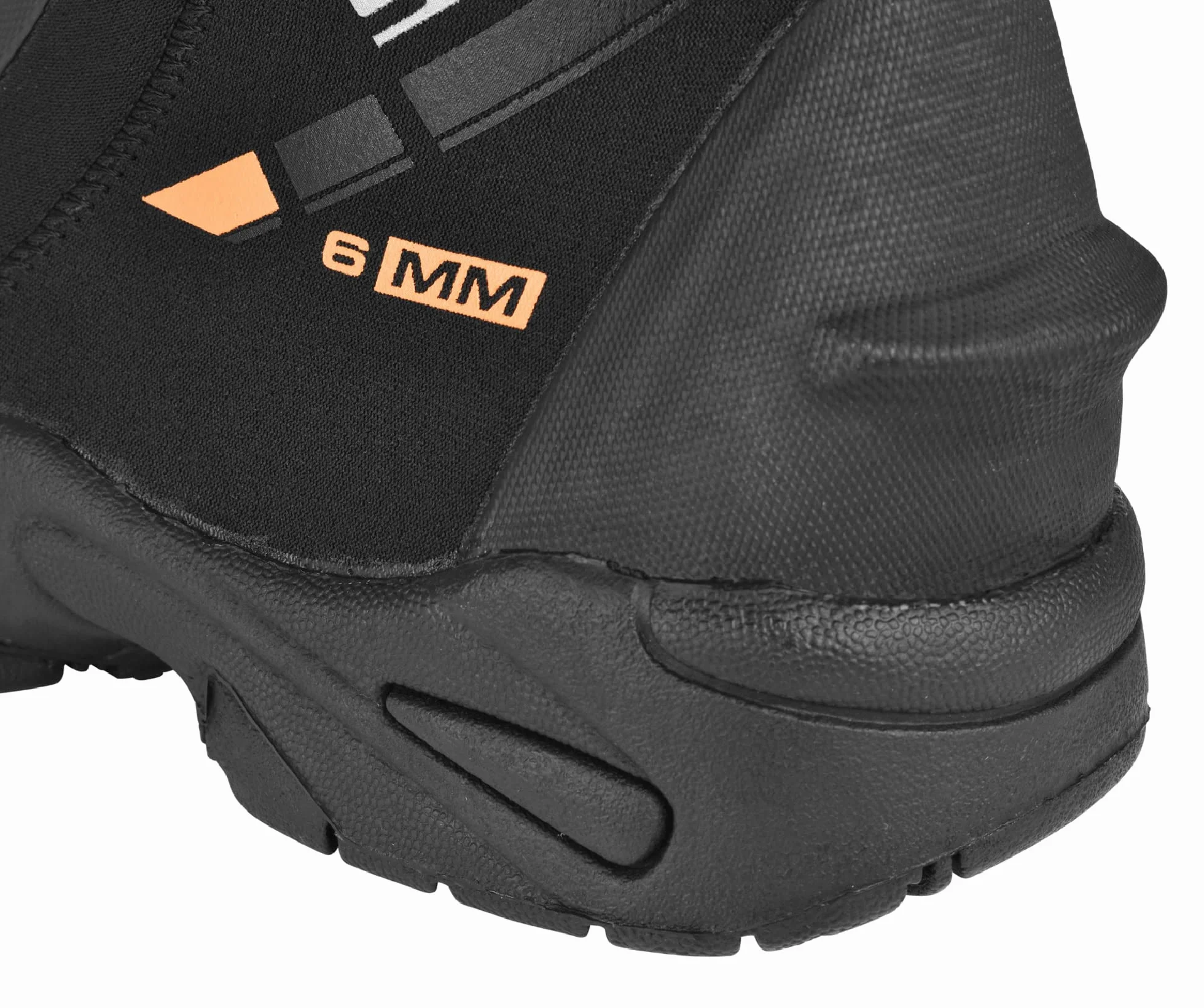 SEAC Pro Hd Calzari da Subacquea in Neoprene da 6 mm con Cerniera Laterale e Suola Rigida in Gomma Unisex adulto