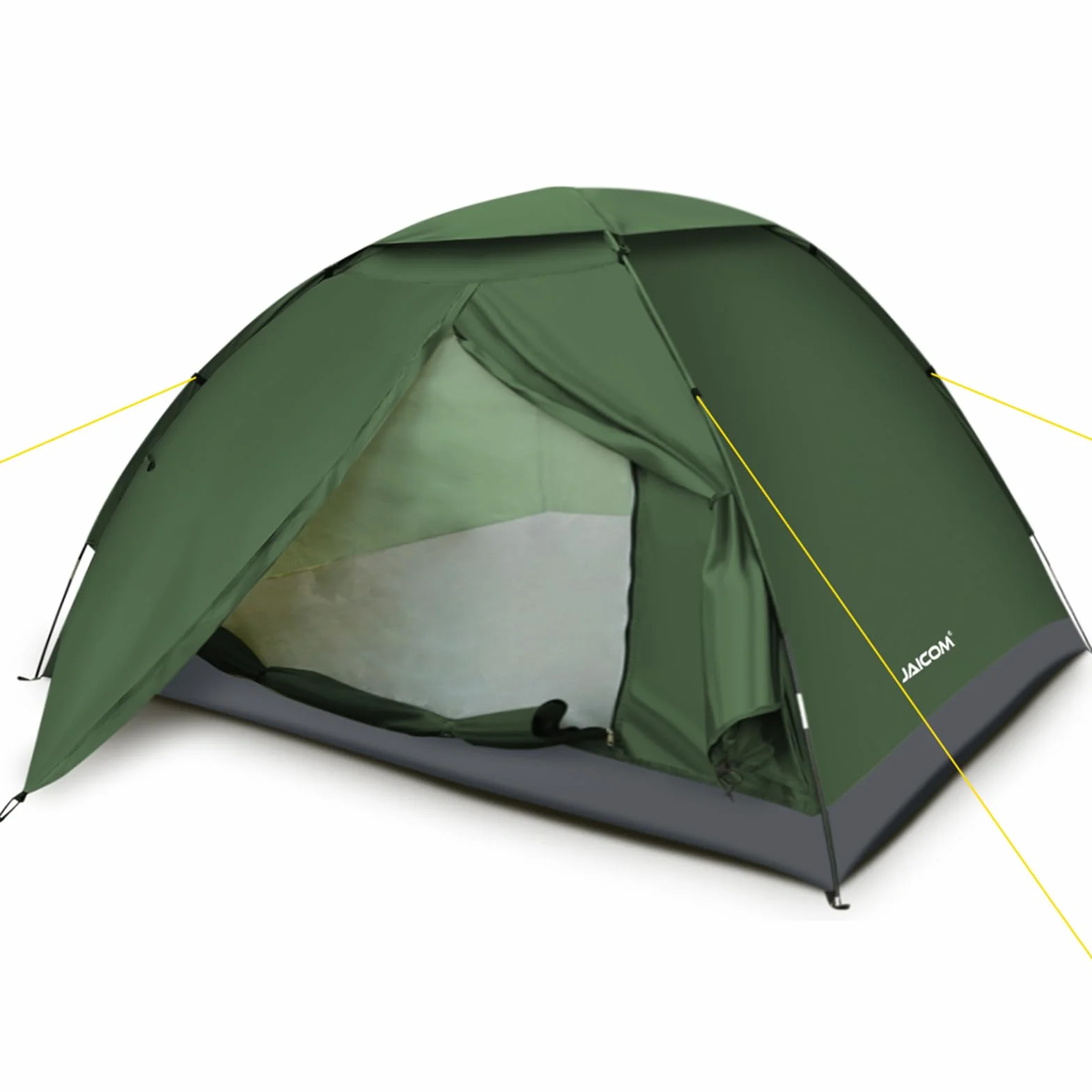 JAICOM Tenda da Campeggio 1-4 Persone Ultraleggera Impermeabile 3-4 Stagioni