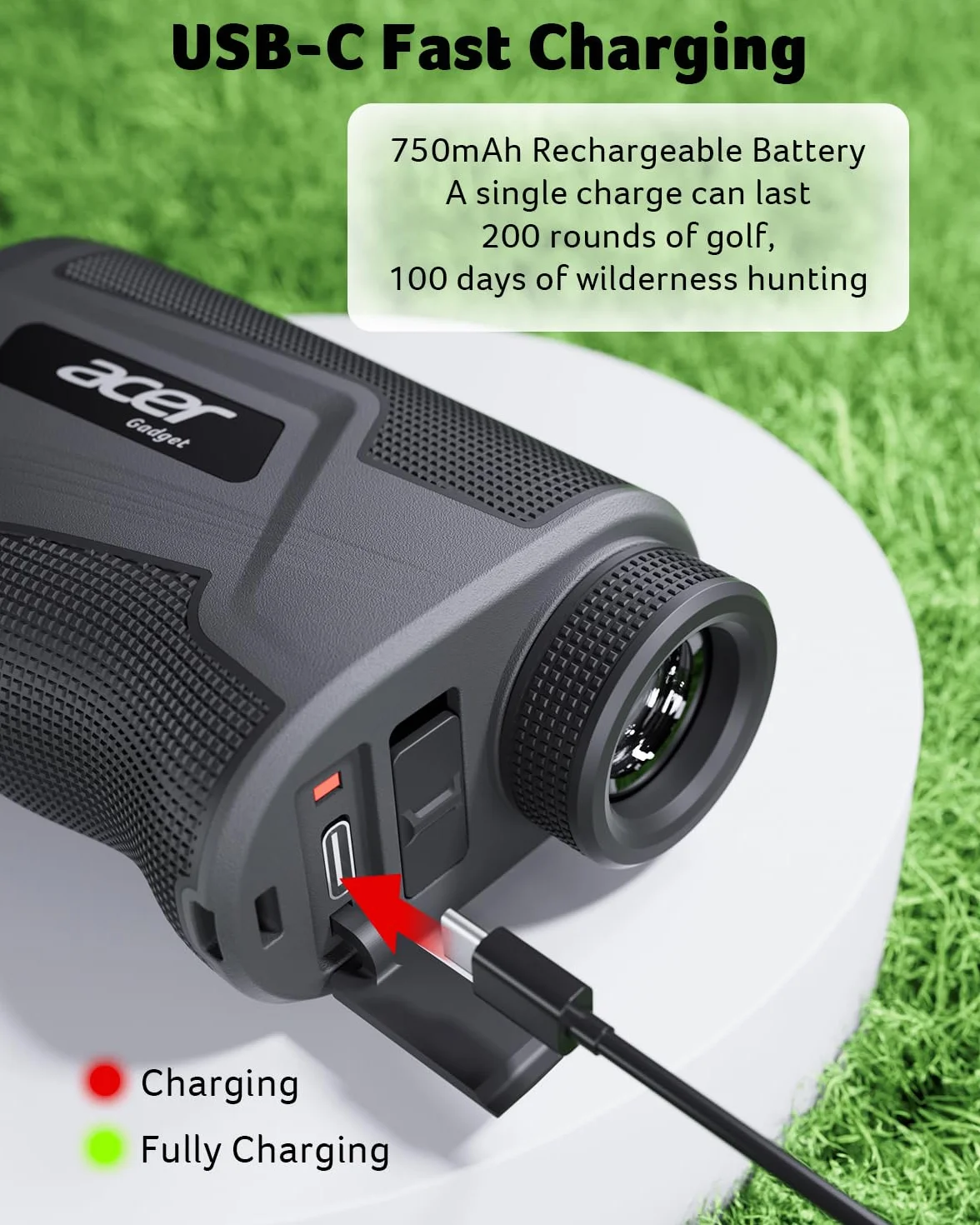 Acer Telemetro da golf con pendenza magnetica Hunter