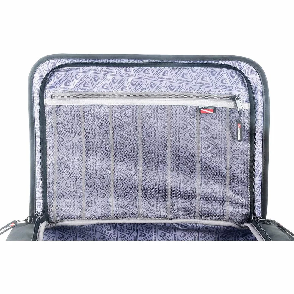 Cressi Piper Trolley Leggero Bagaglio a Mano con Ruote, Borsa da Viaggio Ultraleggera per Voli