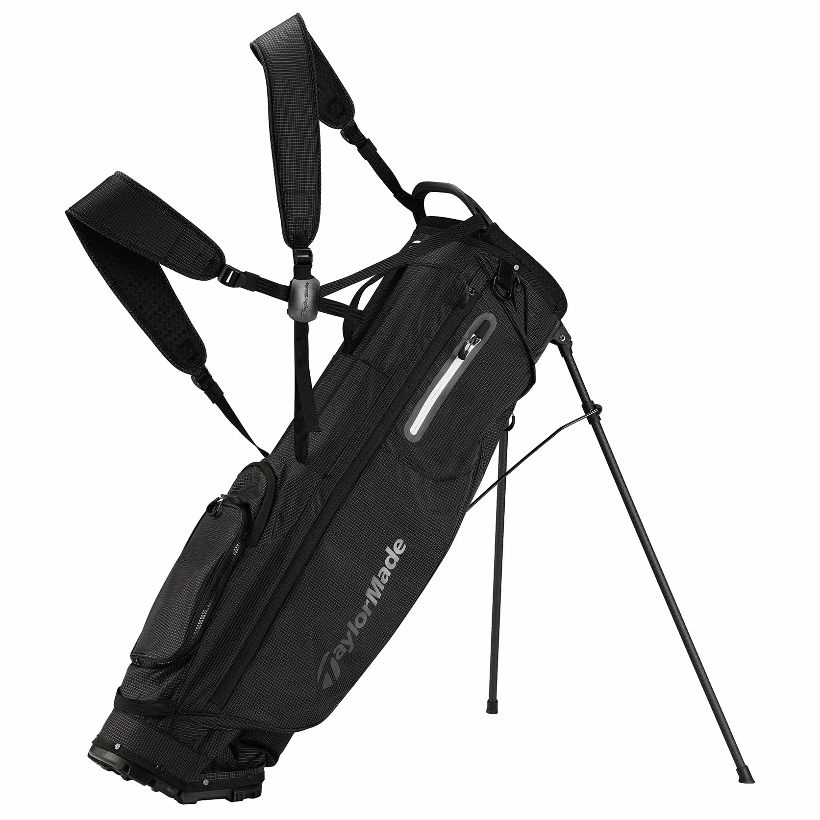 TaylorMade Golf FlexTech SuperLite Borsa con supporto, 2024, Nero