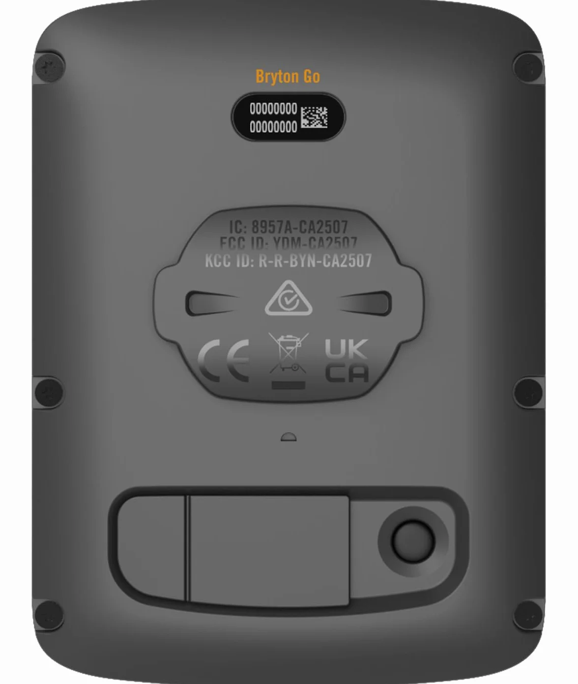 Bryton GO Computer GPS Ciclo 2.5" GNSS 30h Czarny