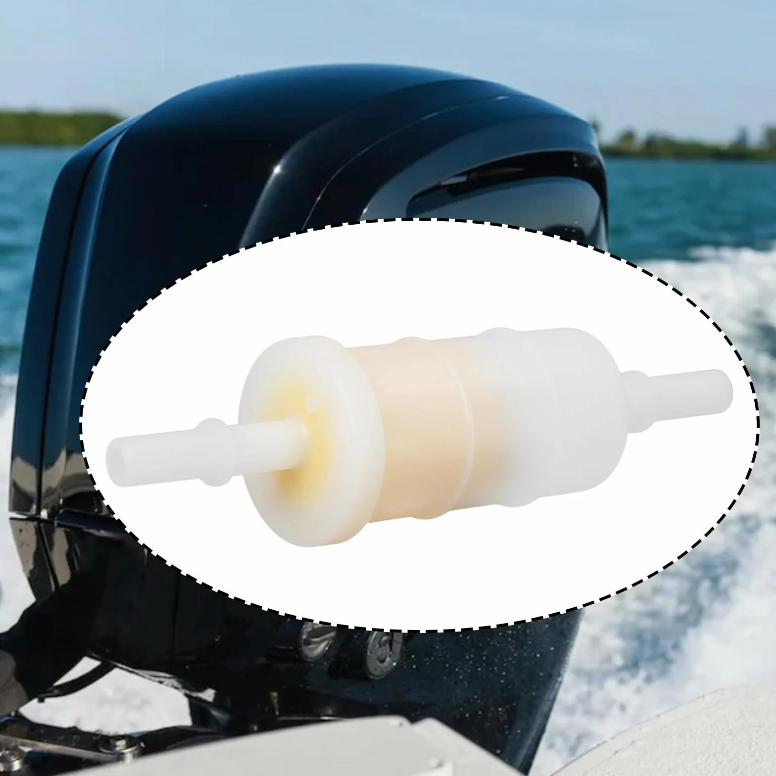 Filtro Carburante In Linea Compatibile Mercury 40 50 60 75 90 HP 4 Tempi