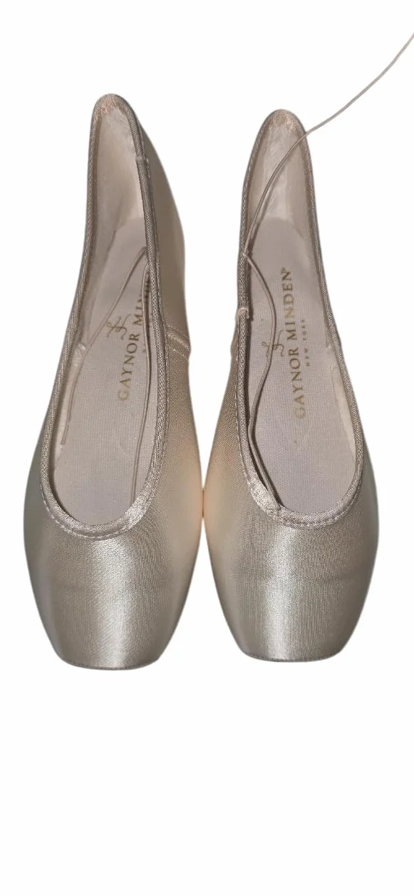Etoile Classic Fit Gaynor Scarpette da Punta Punte Saggio Prova Spettacolo Ballo Mascherina Box Tallone Nastri Ballerina Relax Arco Flessibile Sport Danza Classica