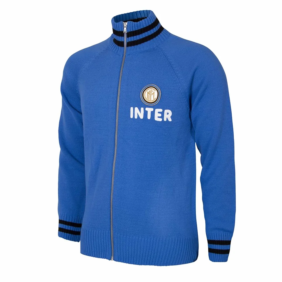 Inter 68 Retro Football Jacket, 1960-68 Unisex Adulto