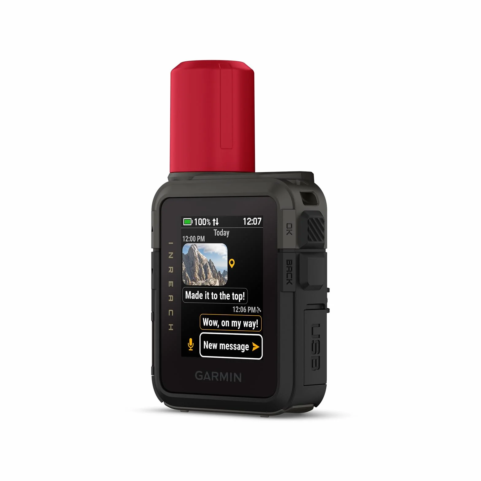 Garmin InReach Mini 3 Plus Comunicatore Satellitare Copertura Iridium SOS LiveTrack TracBack Autonomia 350 ore