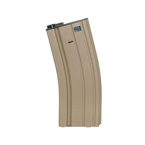 Caricatore MAGGIORATO in Metallo Fucili Softair M4 CQB M4A1 CM16 Scar Arx 160 GR15 Raider Predator