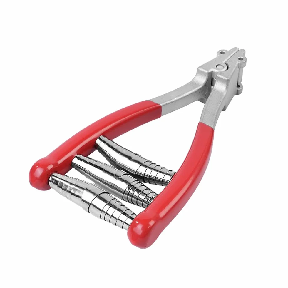 Abrazadera de encordado de raquetas de tenis con cabezal ancho, 3 resortes