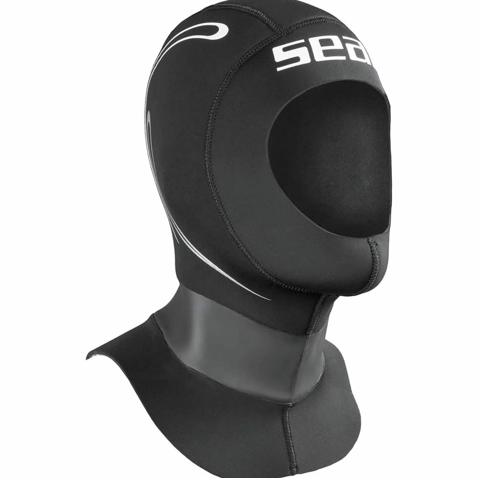 SEAC Tekno Cappuccio Muta Subacqueo Neoprene 5mm Valvola Anti Bolla Aria