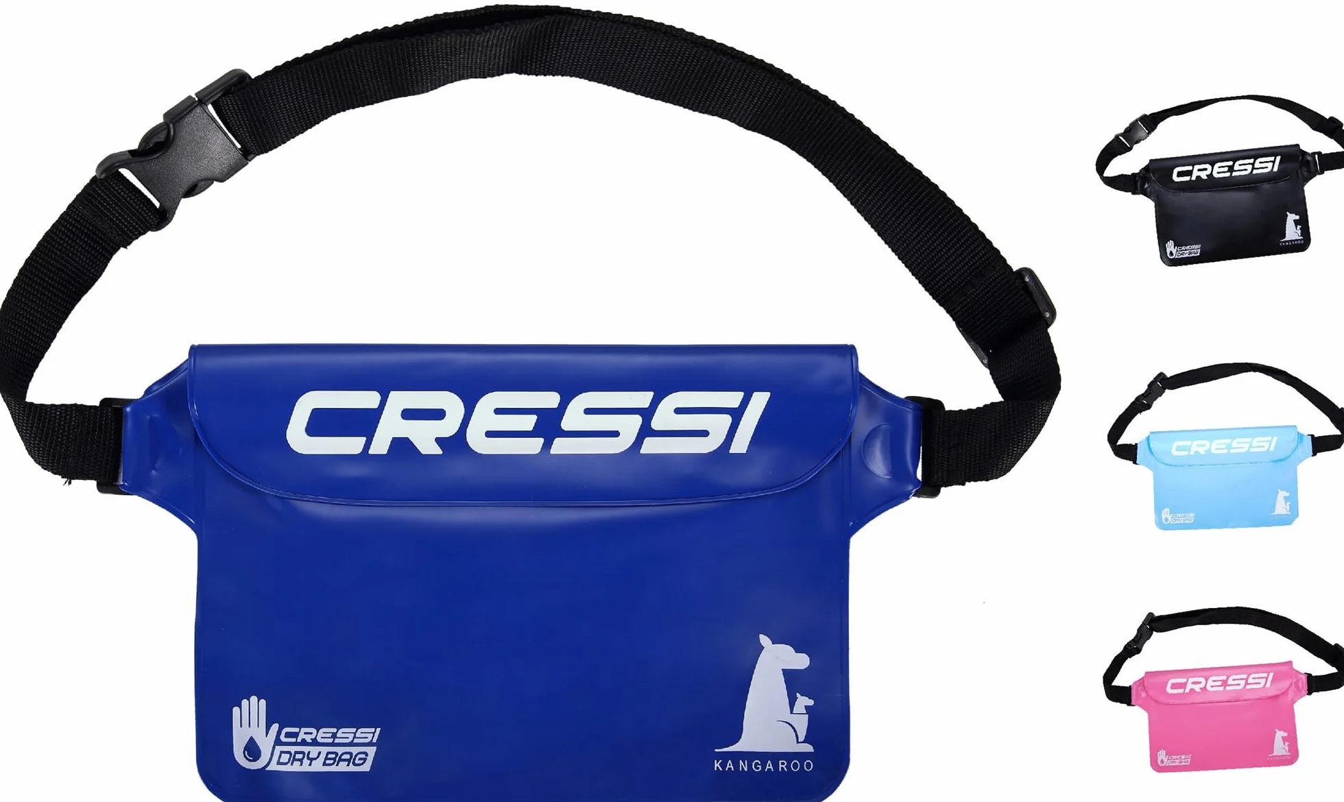 Cressi Kangaroo Dry Pouch Marsupio Impermeabile Porta Cellulare Unisex Adulto