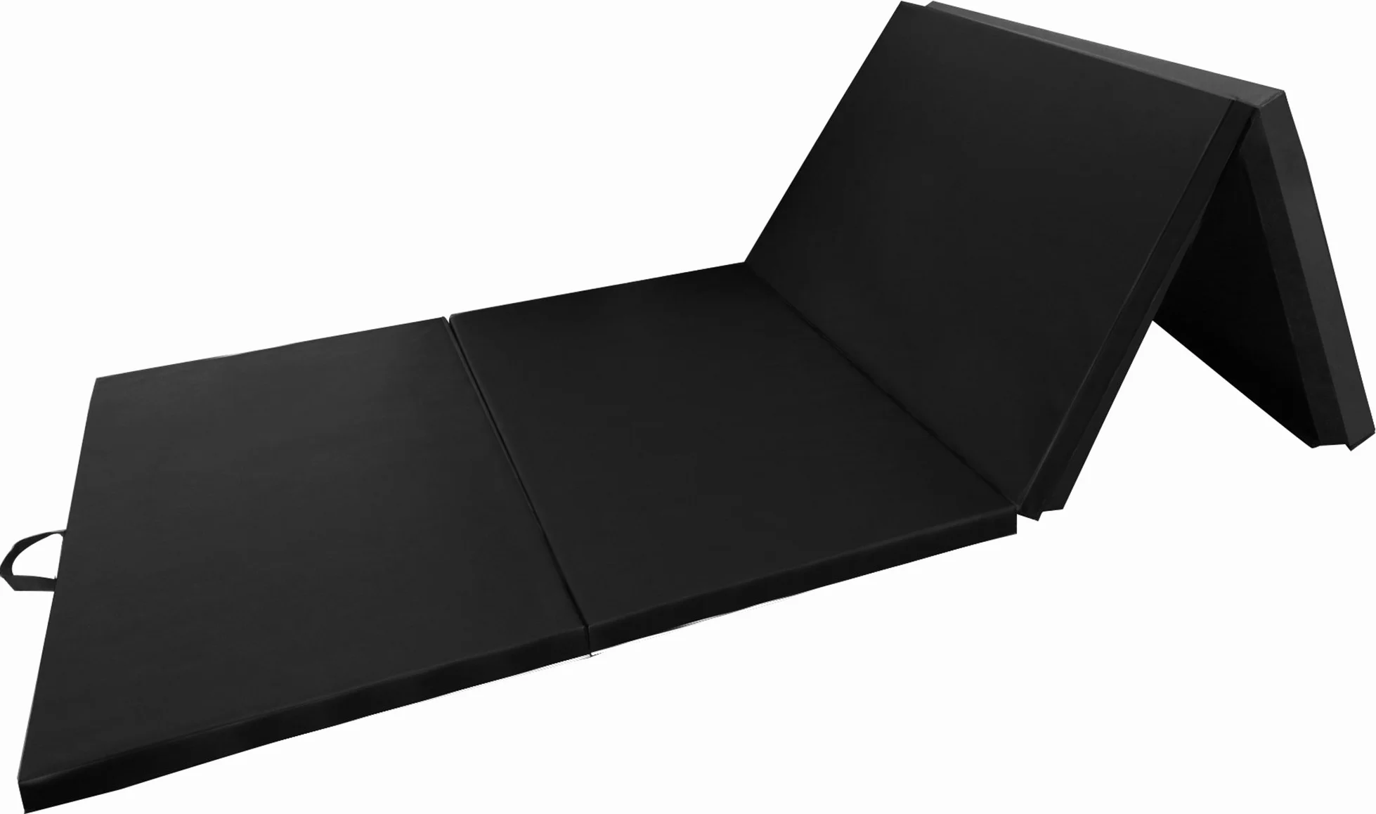 Fitvids Tappetino pieghevole per ginnastica e ginnastica, 50 x 15 x 5 cm, con manici per il trasporto, ad alta densità, anti-strappo, portatile, per fitness, aerobica, per casa, palestra, yoga