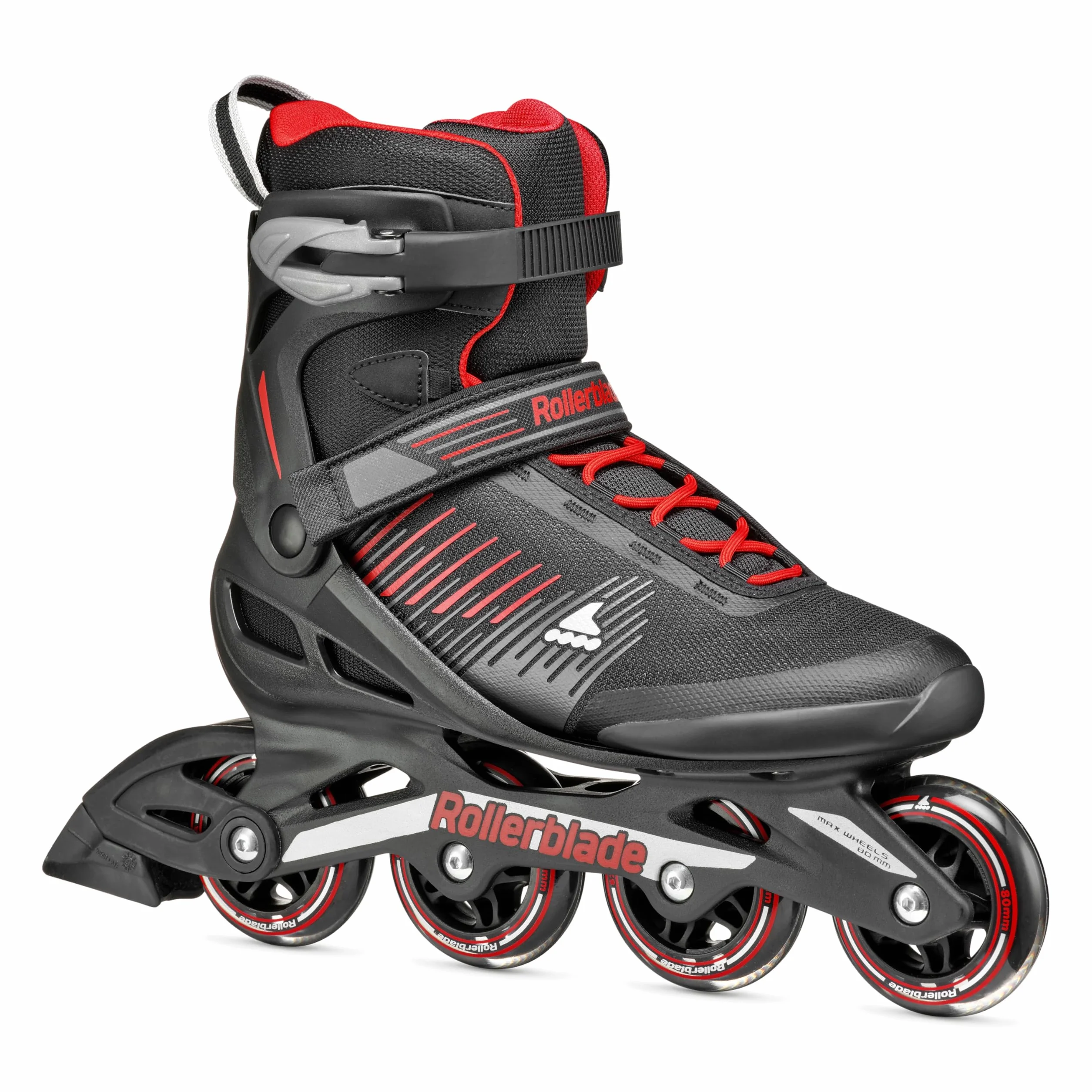 Rollerblade ZETRABLADE Pattini in linea Uomo nero rosso