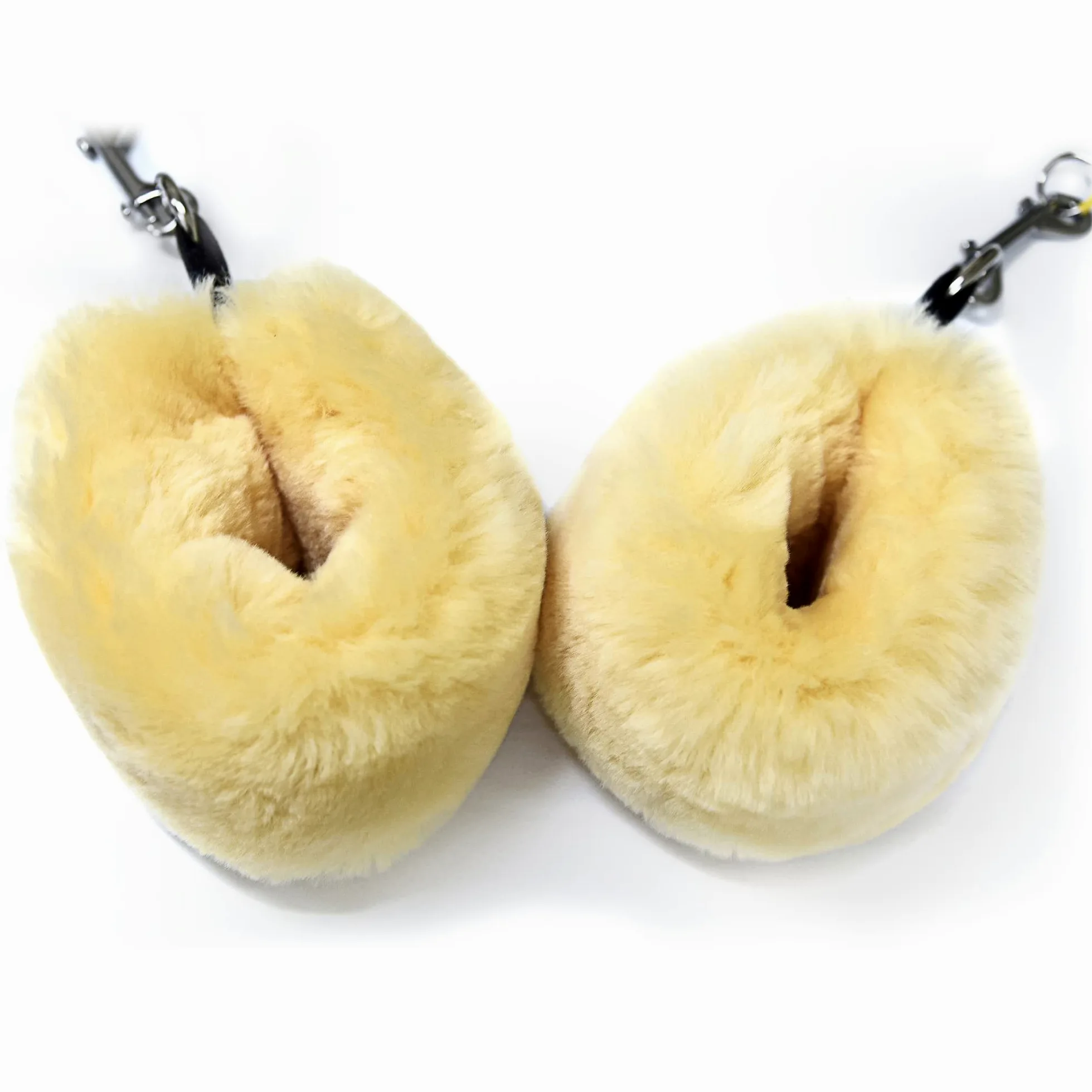 Sheepskin Ranch Sofsheep - Coprimaterasso in Vera Lana di Pecora, per Macchine Reformer e Cadillac, Cuscino per Cinghia da Fitness, per Yoga e Fasce di Resistenza con Anello a D, ipoallergeniche
