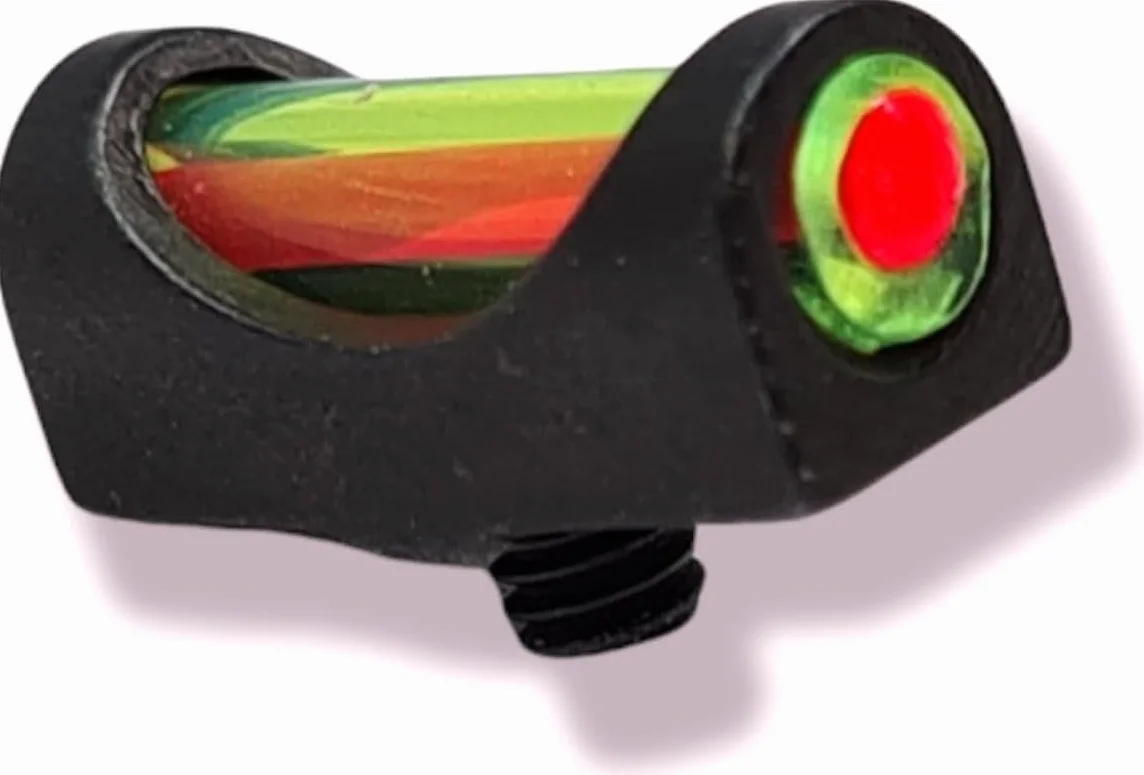 MIRINO Truglo FUCILE DA CACCIA FIBRA OTTICA ROSSO VERDE GIALLO Dimetro 2,6 3 mm