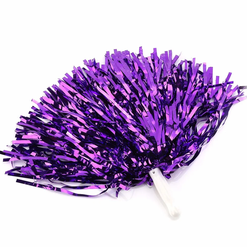 VGEBY 6 Pezzi Cheerleading Pompon, Fiori a Mano Accessori da Ballo per Feste Sportivi