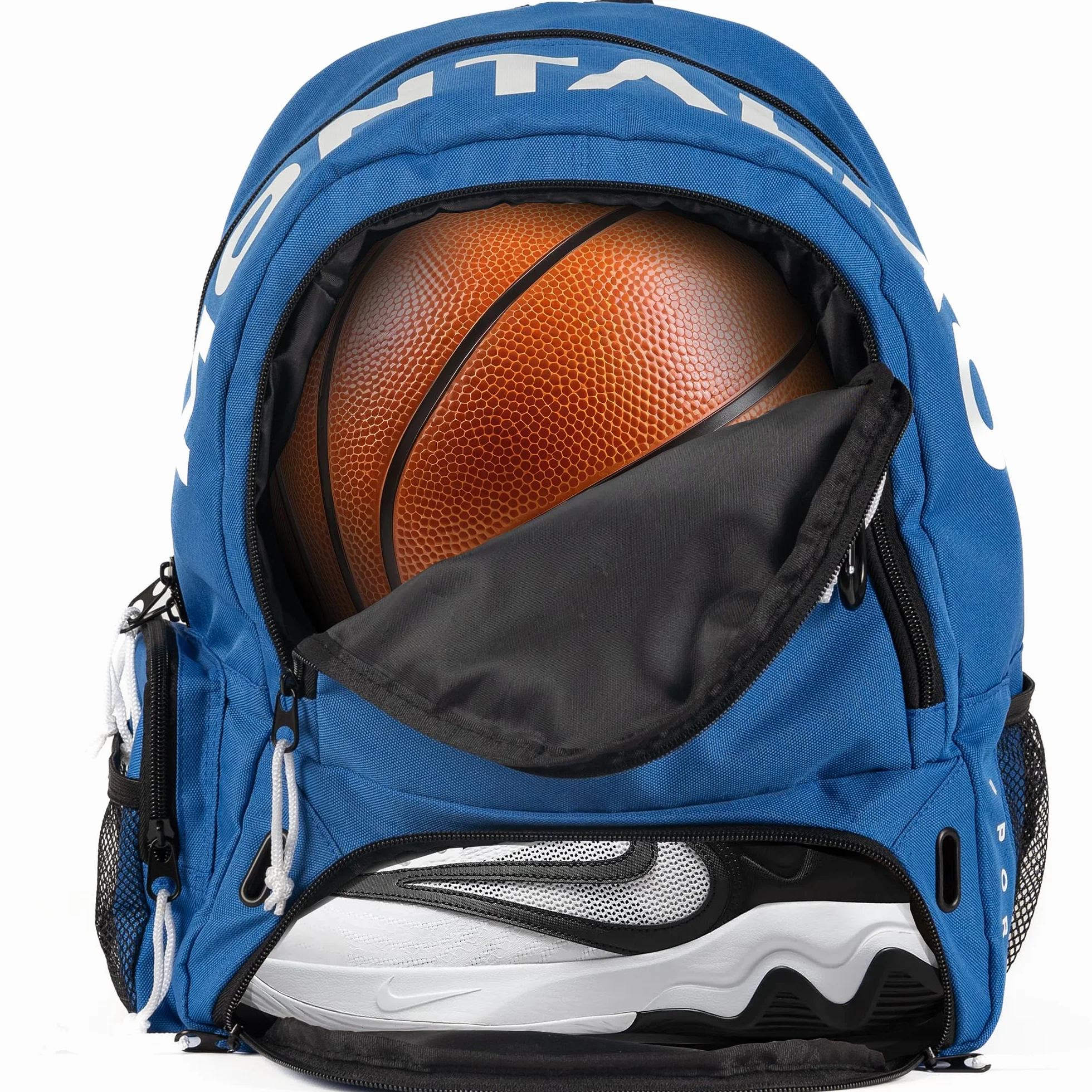 Zaino Sportivo Calcio Basket Pallavolo Scomparti Separati Palloni Scarpe Bambino