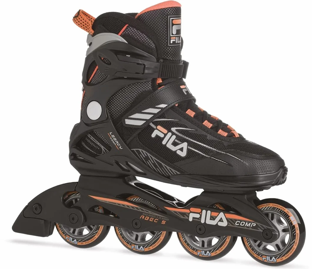 FILA LEGACY COMP LADY Pattini in linea nero arancione 2022