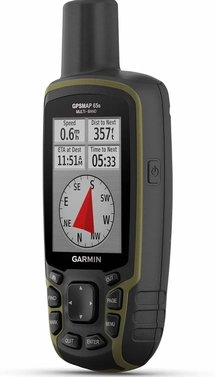 Garmin GPSMAP 65s lokalizator GPS Personalny Czarny 16 GB TFT 2.6" 160x240 Pixel