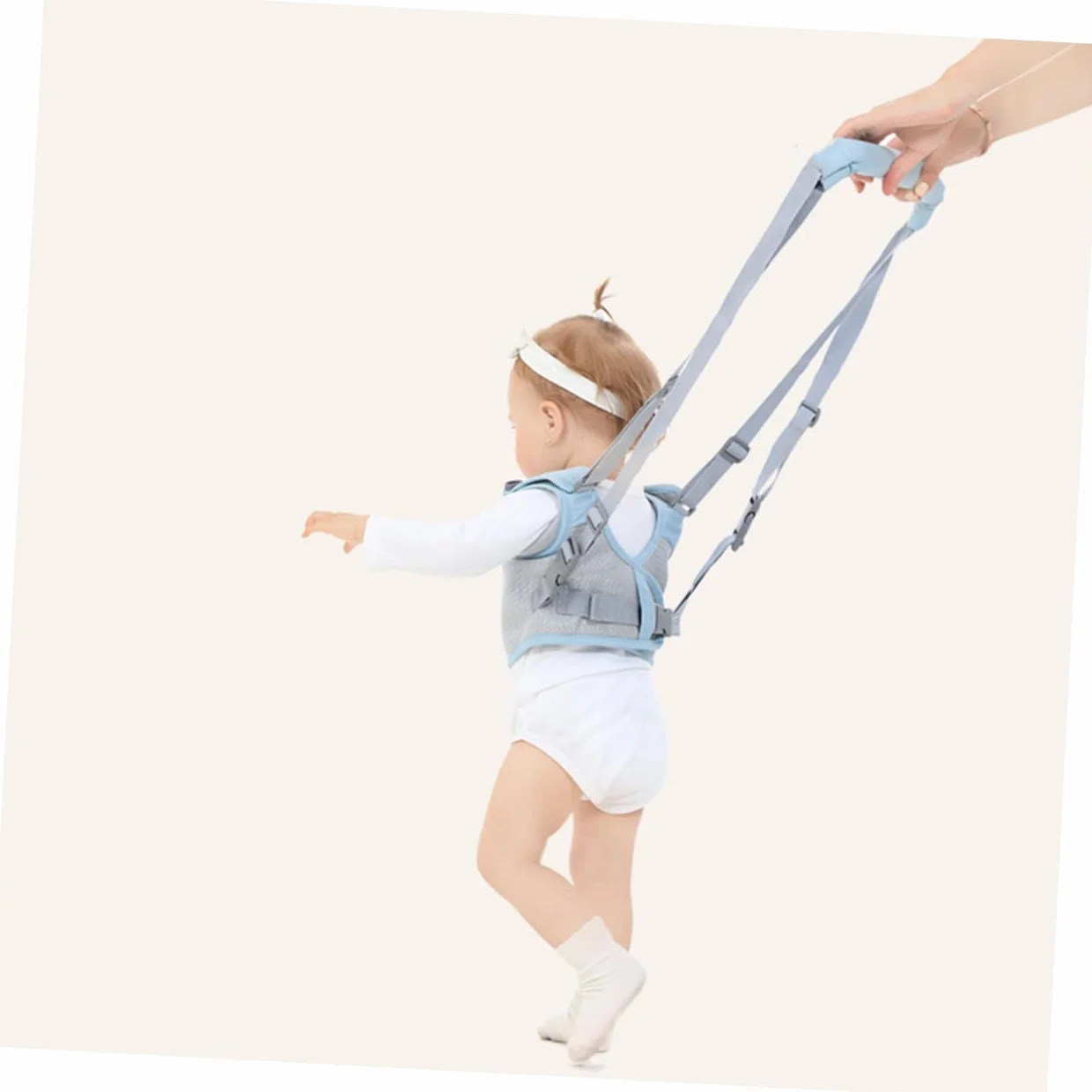 Imbracatura da passeggio per bambino regolabile Cintura di apprendimento Assistente da passeggio Cinghie anti-smarrimento Marsupio Portabebè