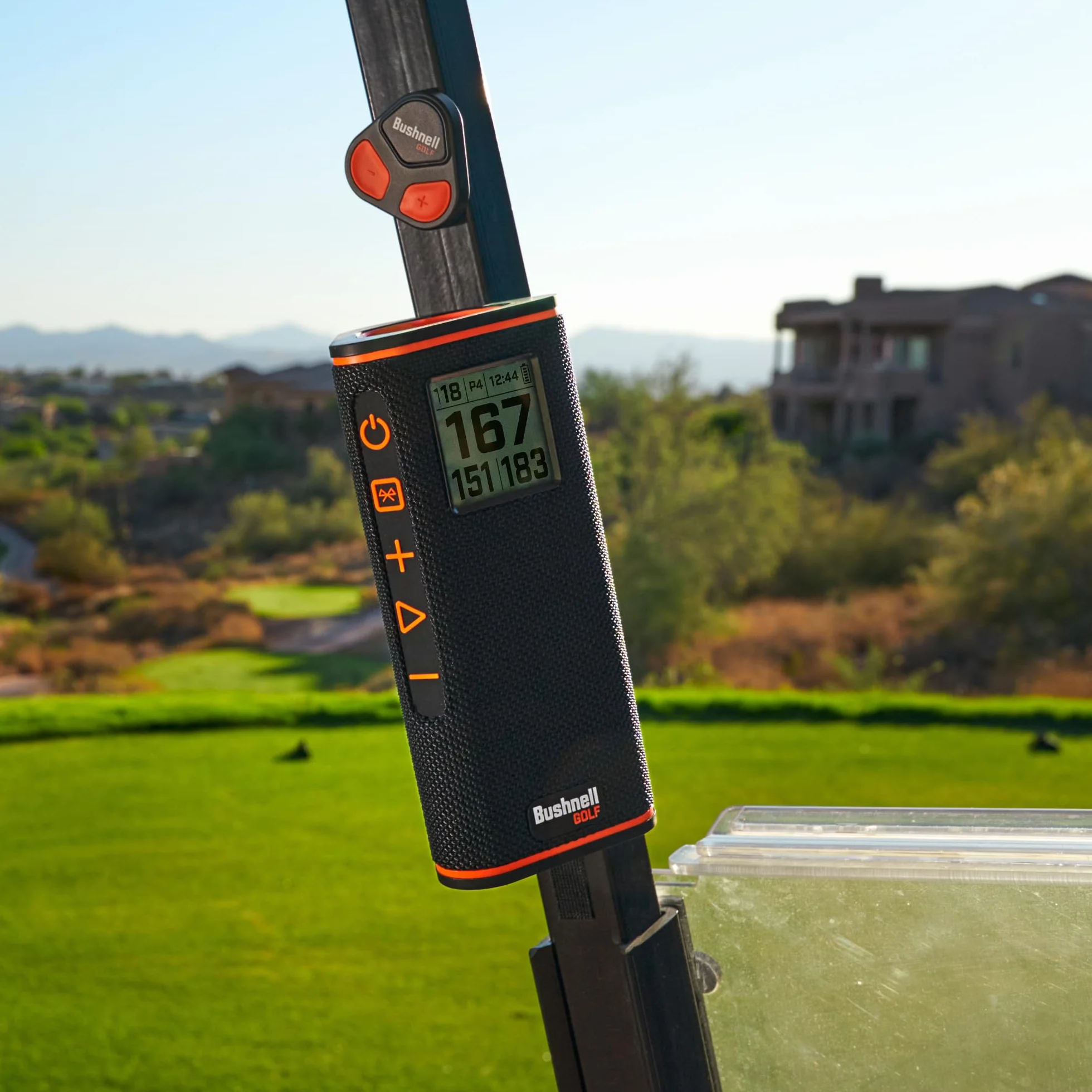 Bushnell Golf Wingman View Altoparlante da golf con distanze GPS