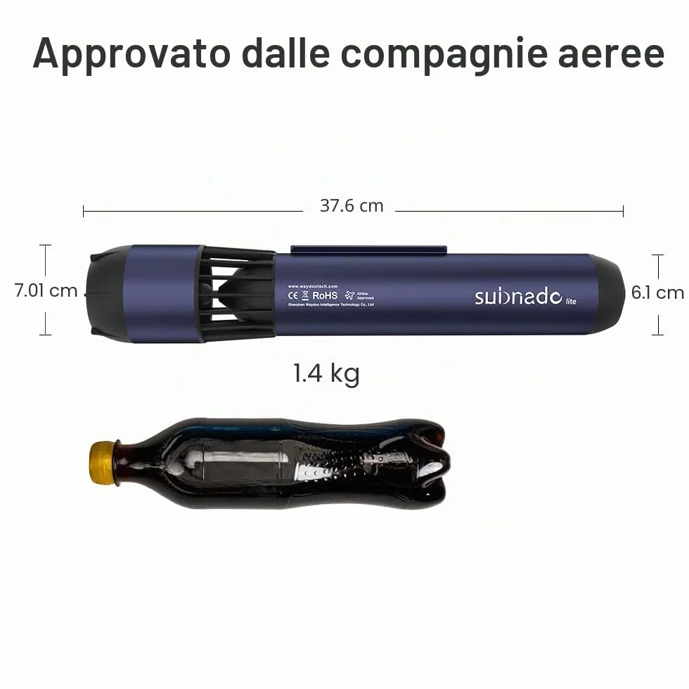 Subnado Monopattino subacqueo compatto portatile blu