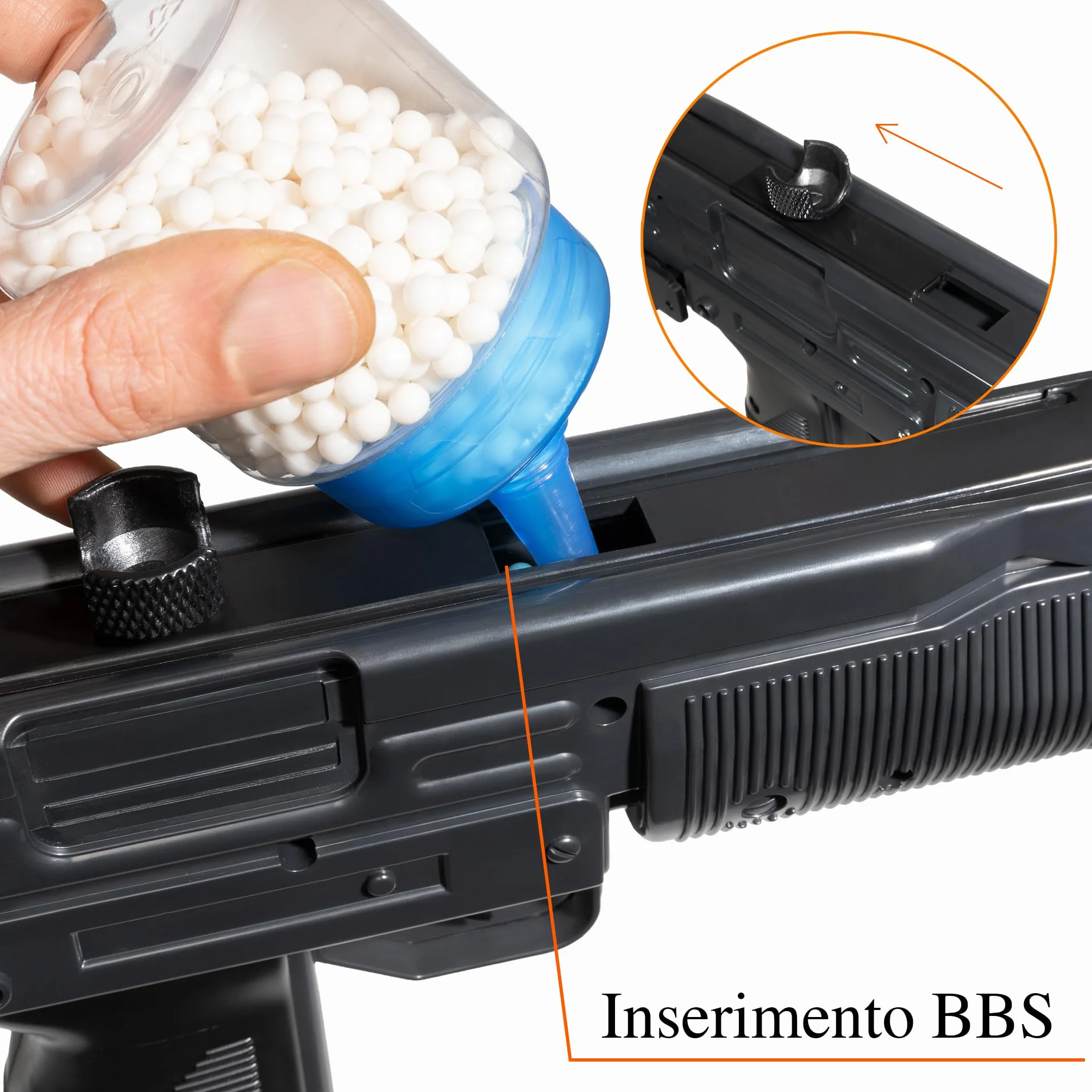 Karabin Softair ABS D91 0,9 JOULE 200 pallini Ni-MH 7.2V 400mAh