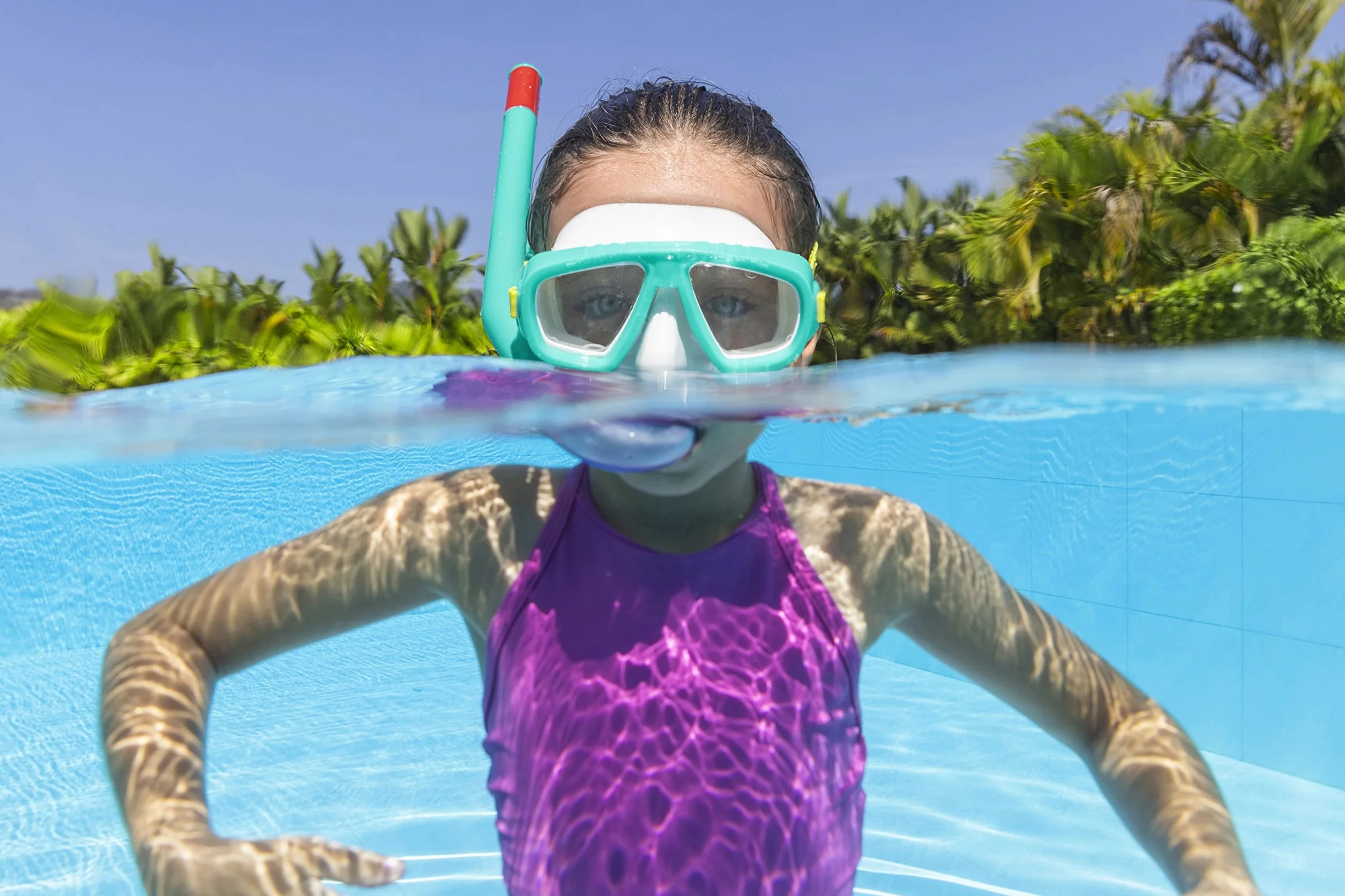 Bestway Aqua Champ Essential Maschera da snorkeling bambini 3+ anni