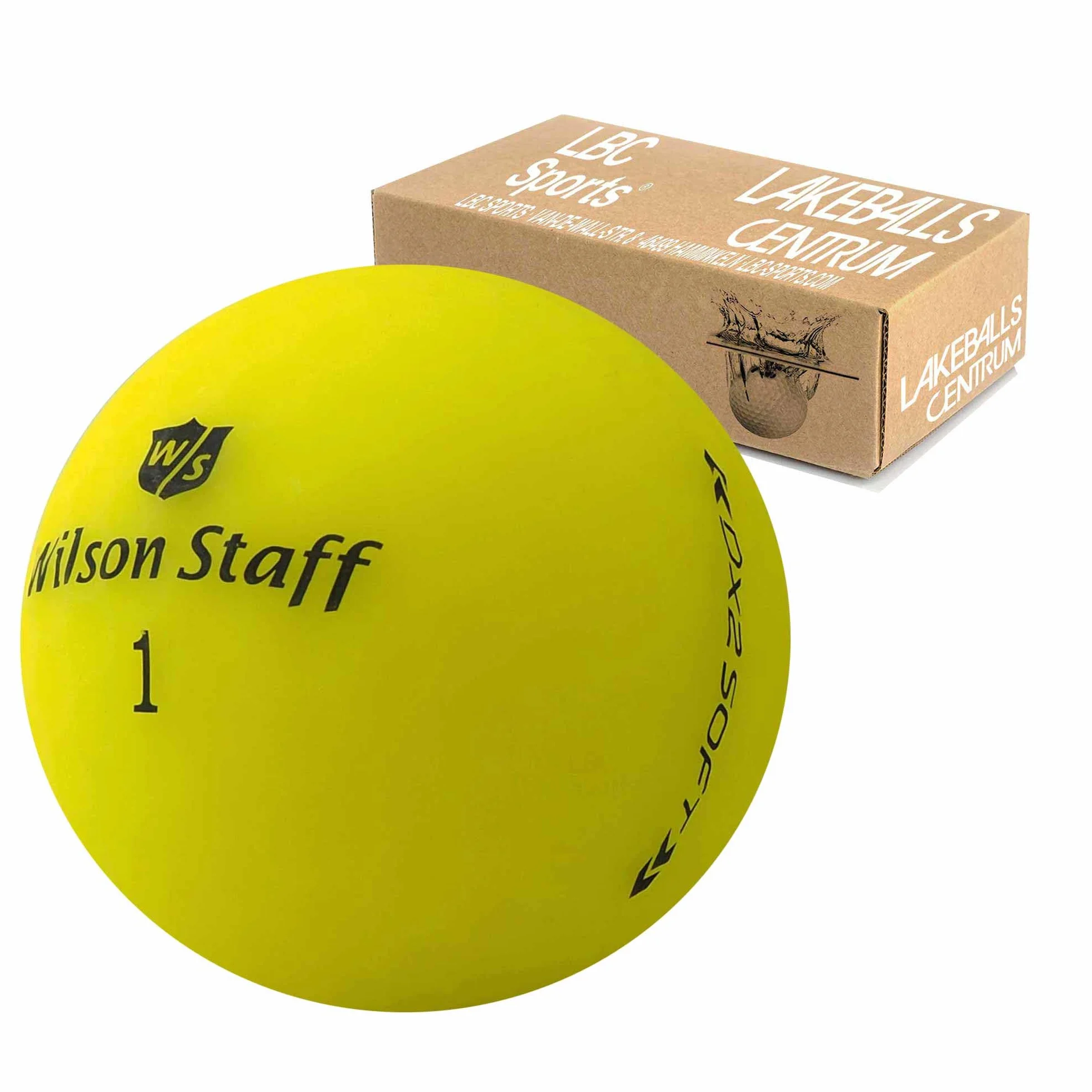 Wilson Staff Dx2 Duo Soft Optix Palline da Golf Giallo Opache