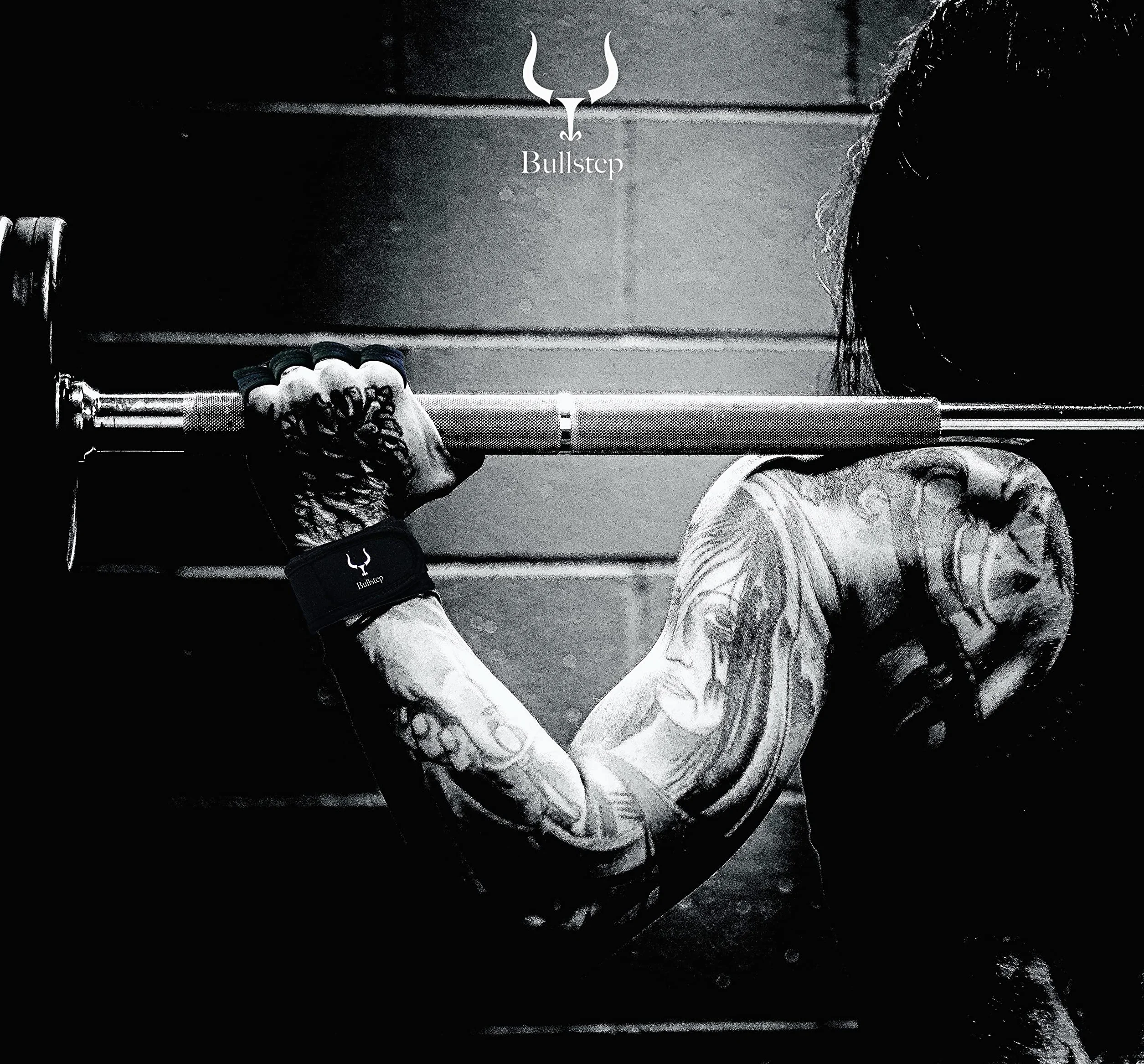 Guanti Palestra Uomo Donna Antiscivolo Traspiranti con Polsiere Crossfit Bodybuilding Grip Gym Gloves