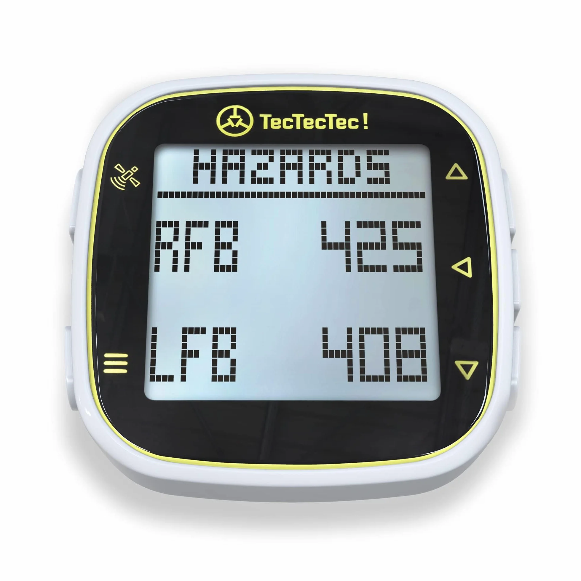 TecTecTecTec ULT-G Orologio da golf GPS portatile ultra leggero con batteria ricaricabile e display LCD, precaricato con 38K in tutto il mondo
