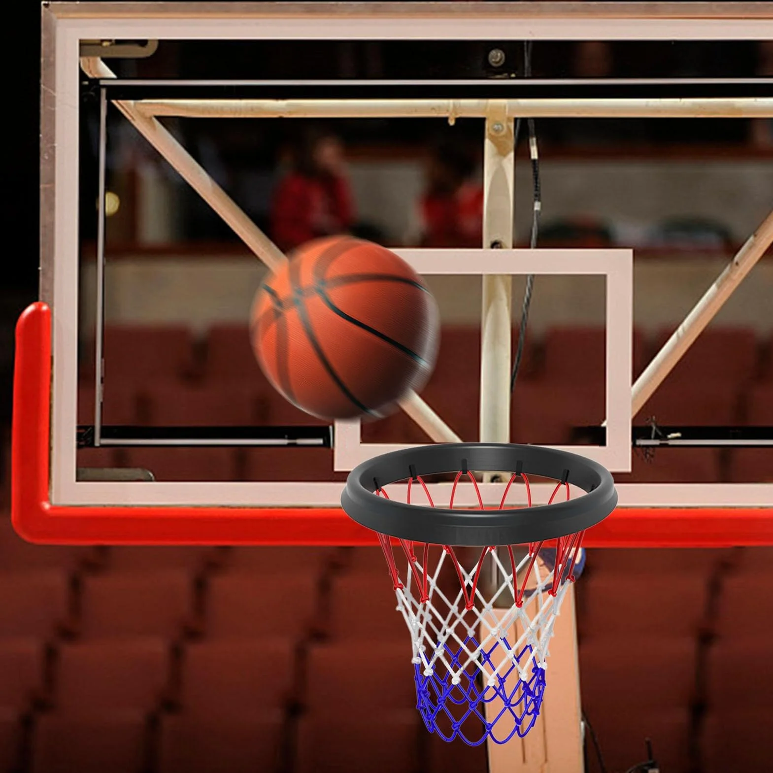 Rete da basket portatile per esterni, ricambio anti-frusta universale per canestro