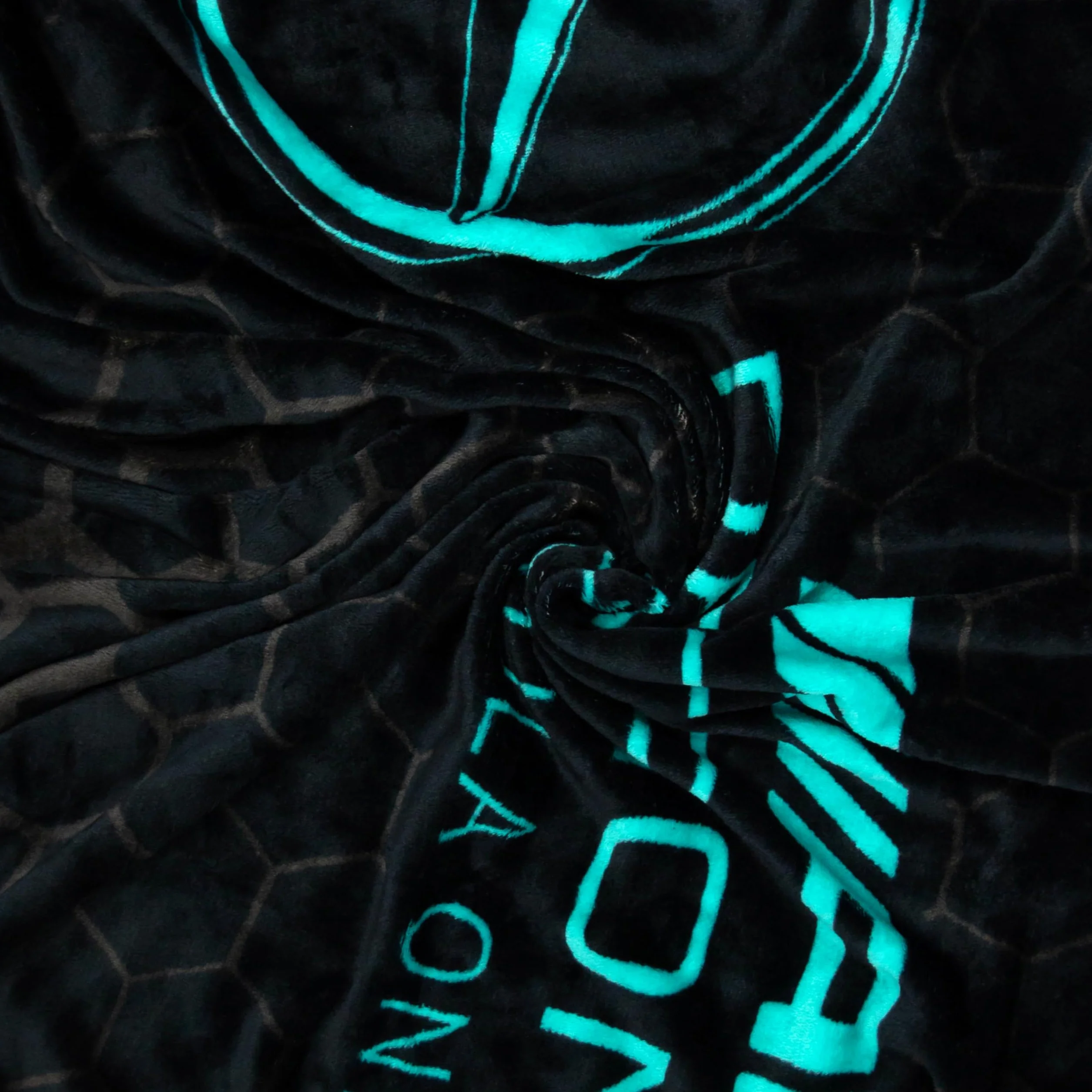 Mercedes AMG Petronas Coperta in pile ufficiale 100x150 cm Stealth Formula Uno nera