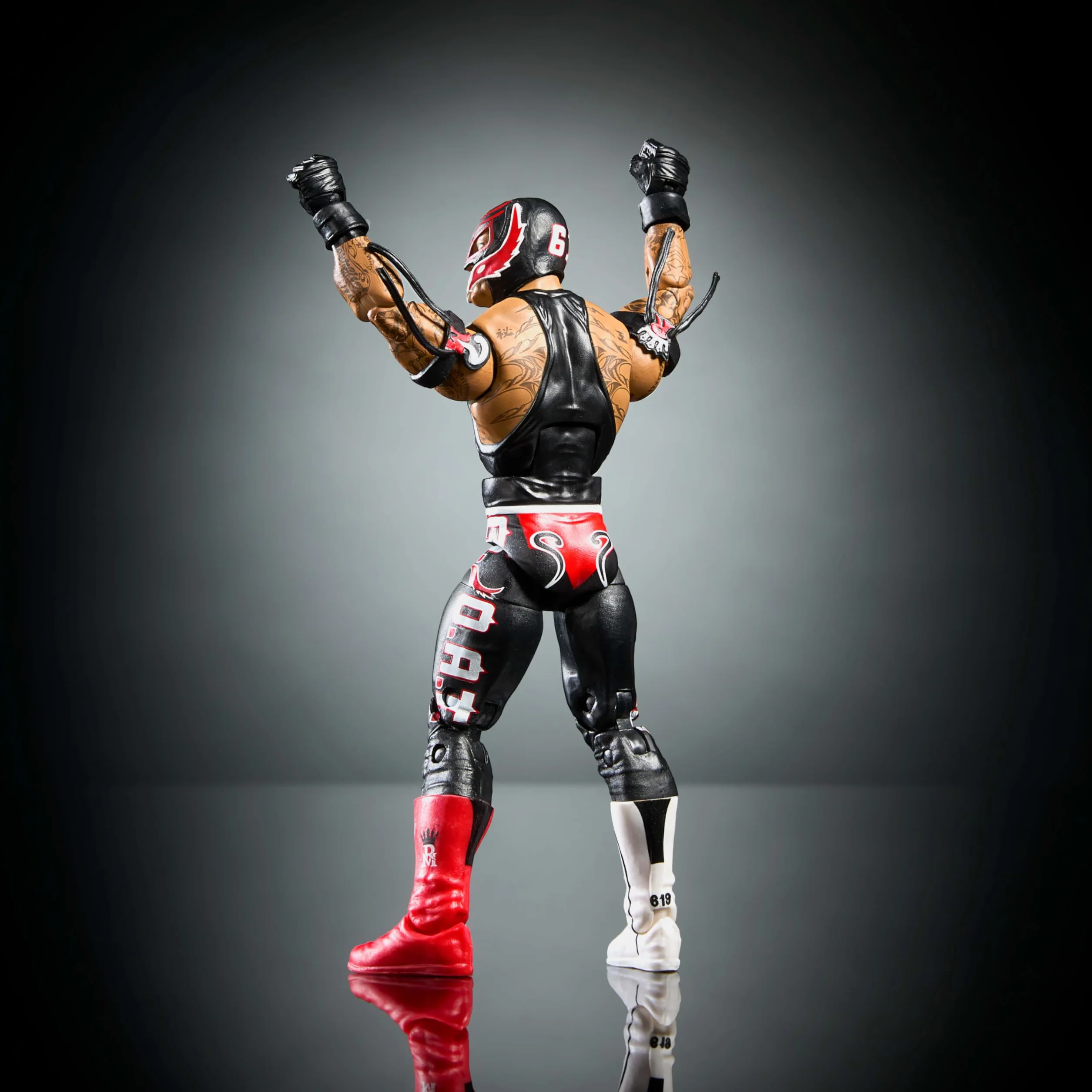 Mattel WWE Elite Collection Rey Mysterio Action Figure 15,2 cm 25 punti di articolazione