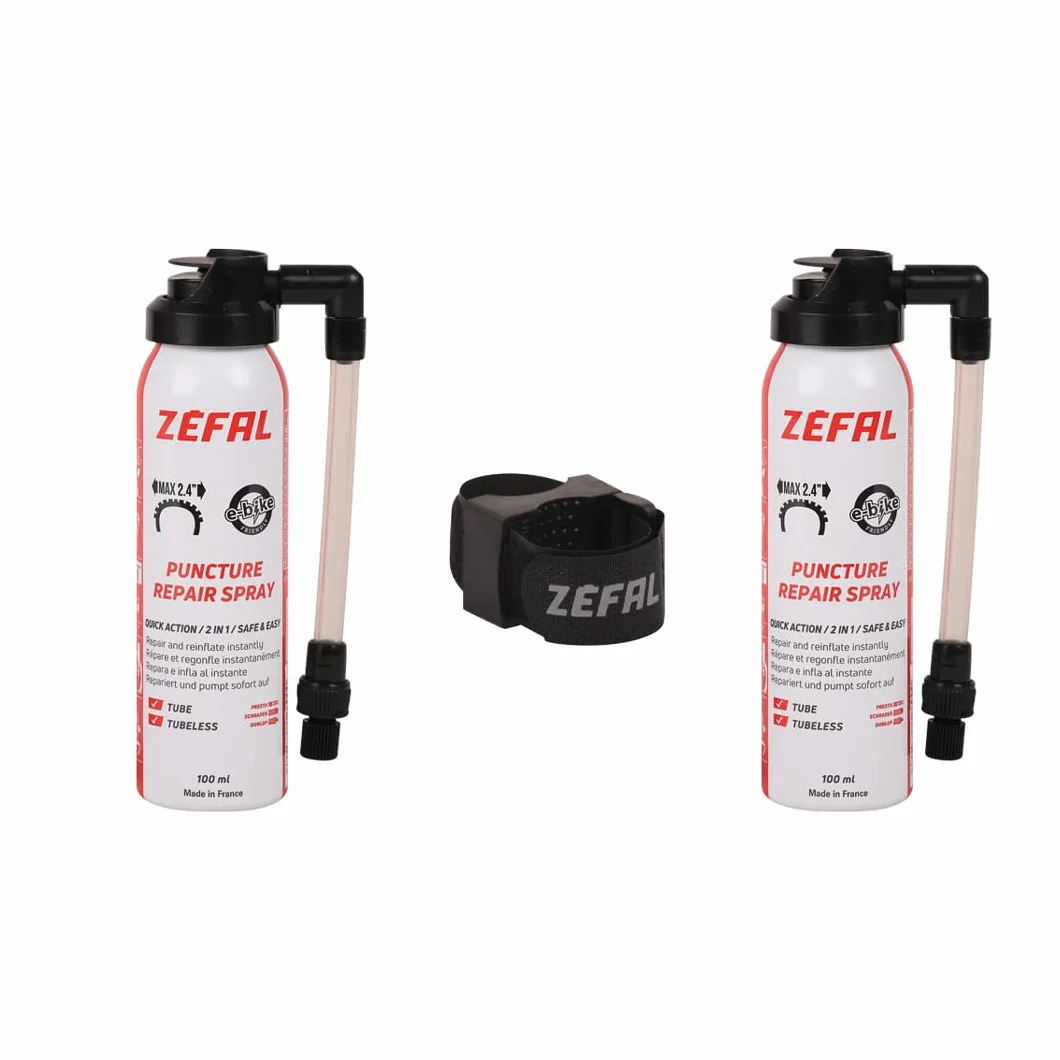 ZEFAL Pack Repair Spray do Opon Rowerowych 2x100ml