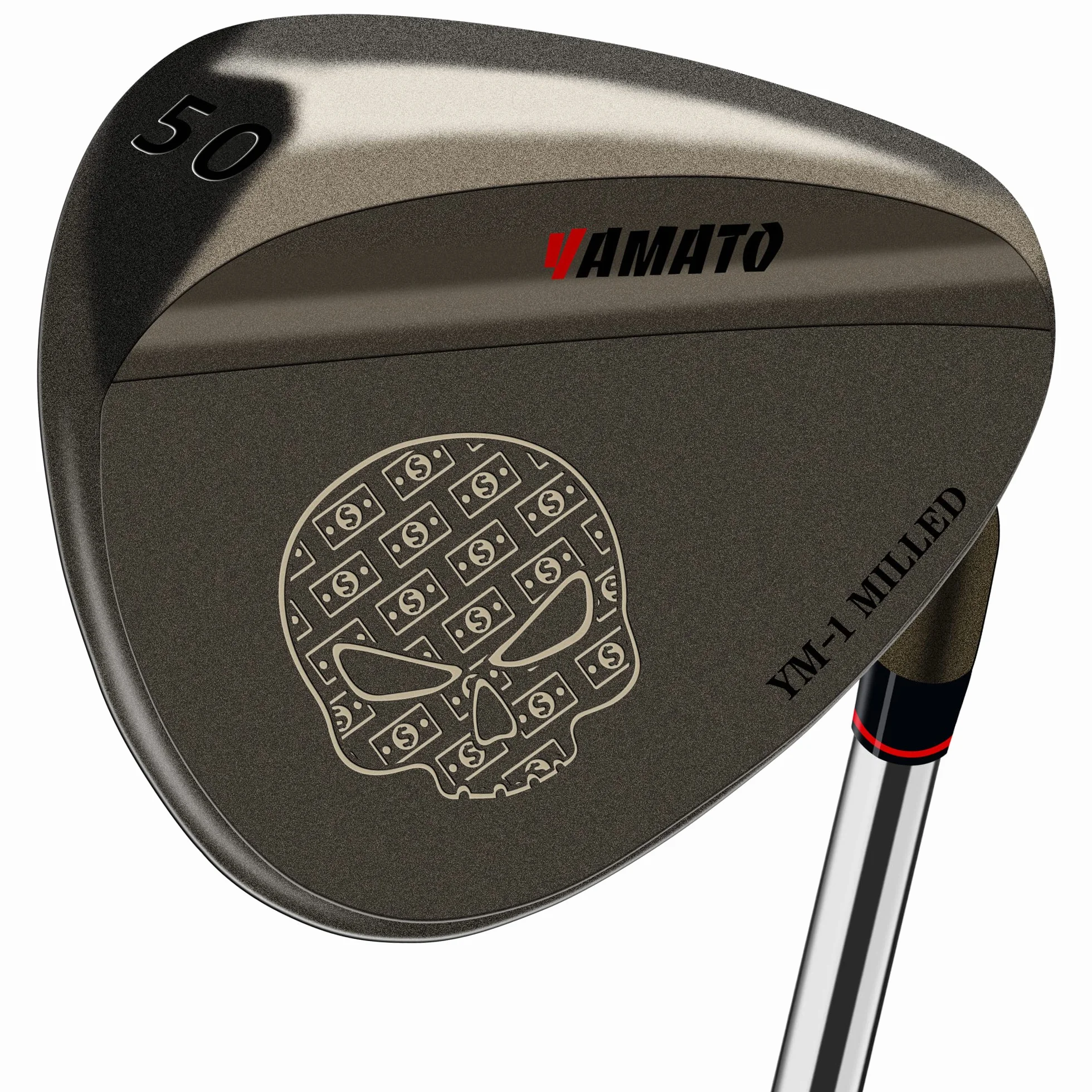 Yamato Set di cunei da golf 50/52/54/56/58/60, per uomo e donna, con lato svasato per una rotazione elevata, ottimo regalo