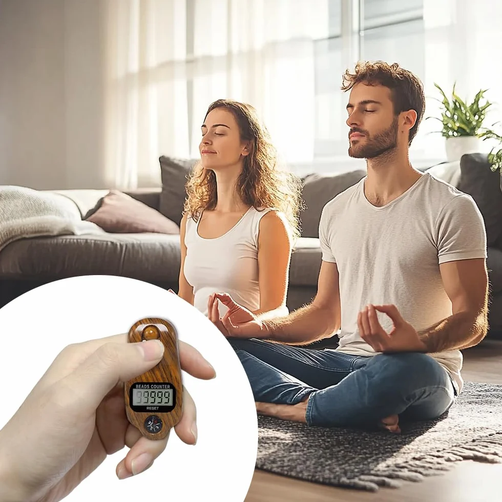 Digital Beads Counter, Contatore per Perline Buddha a 5 Cifre, Golgner