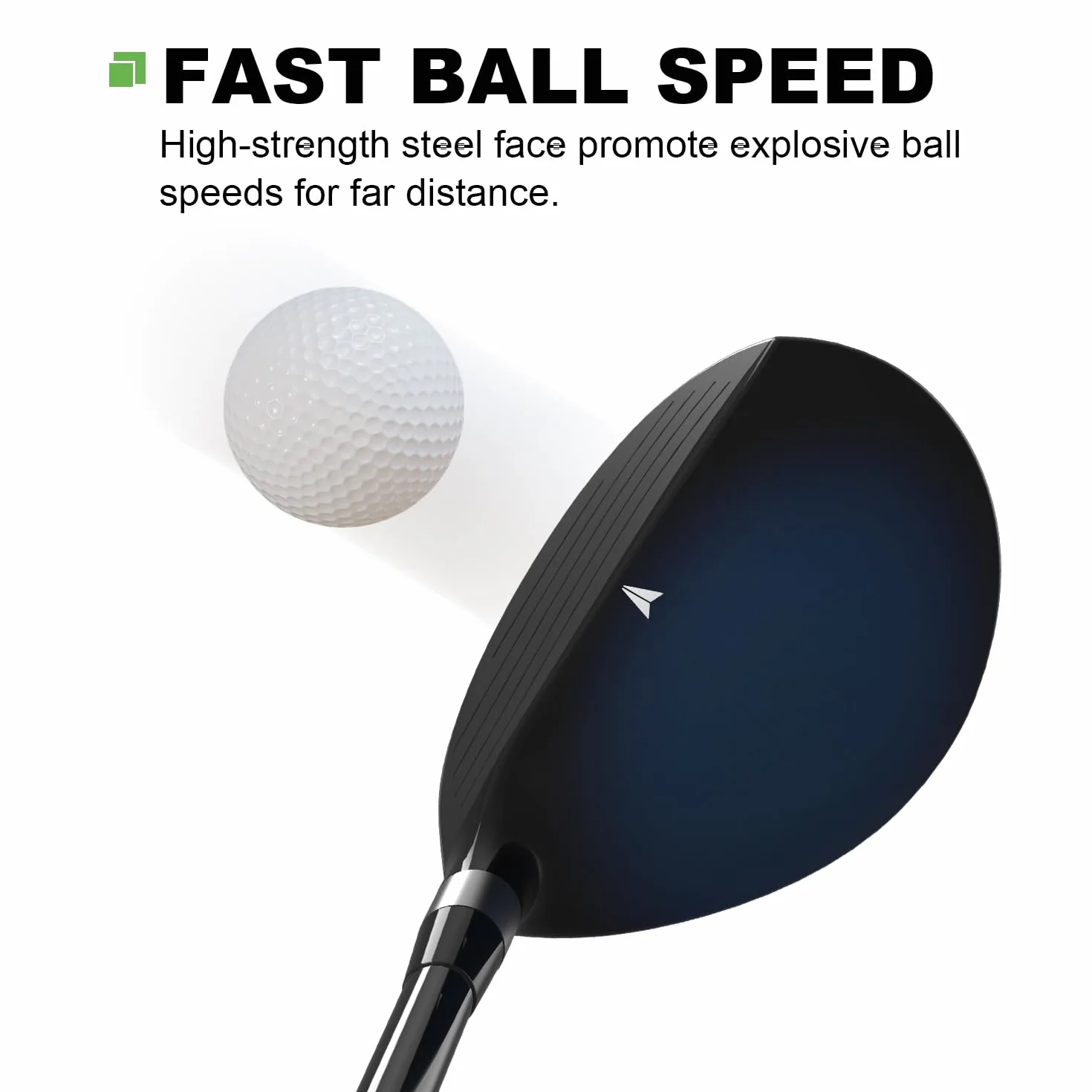 Mazze da golf ibride uomo grafite destrorsi 18/21/24 stopnie