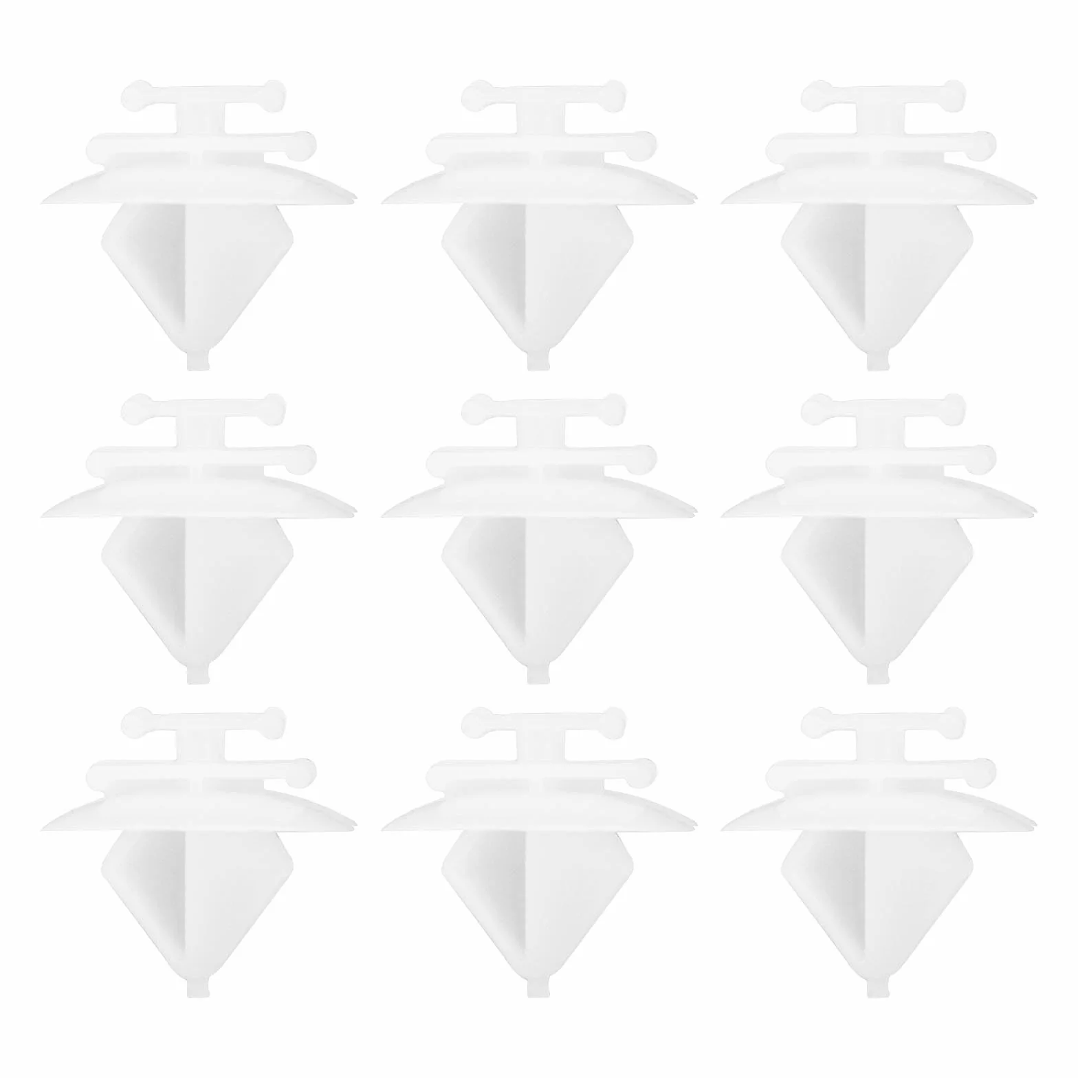 30 clip di modanatura per arco ruota anteriore per auto, 71775718, compatibili con Renegade 2014-2020 in plastica per modanatura laterale del corpo