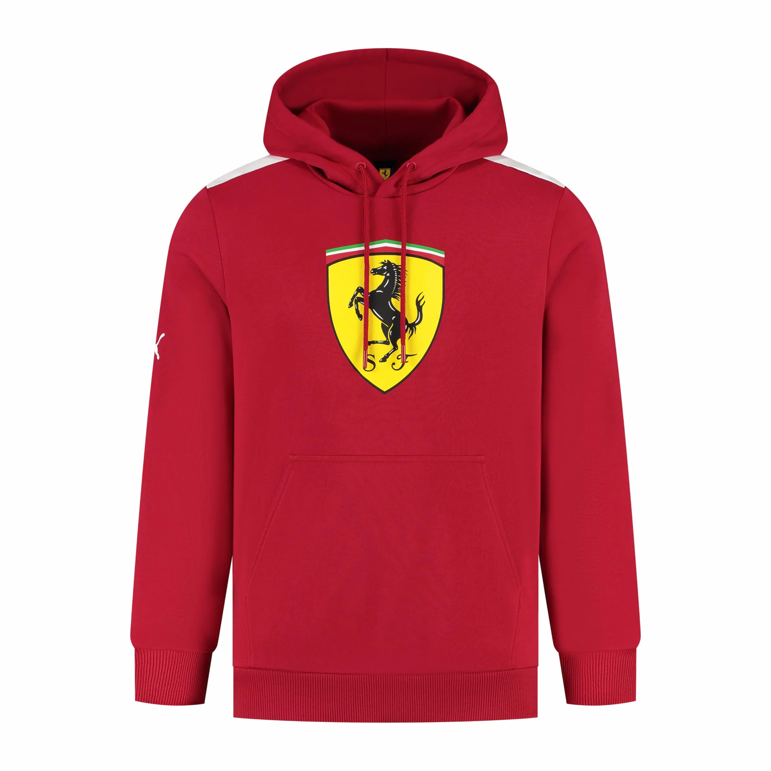 PUMA Scuderia Ferrari F1 Felpa con Logo Scudetto sul Petto