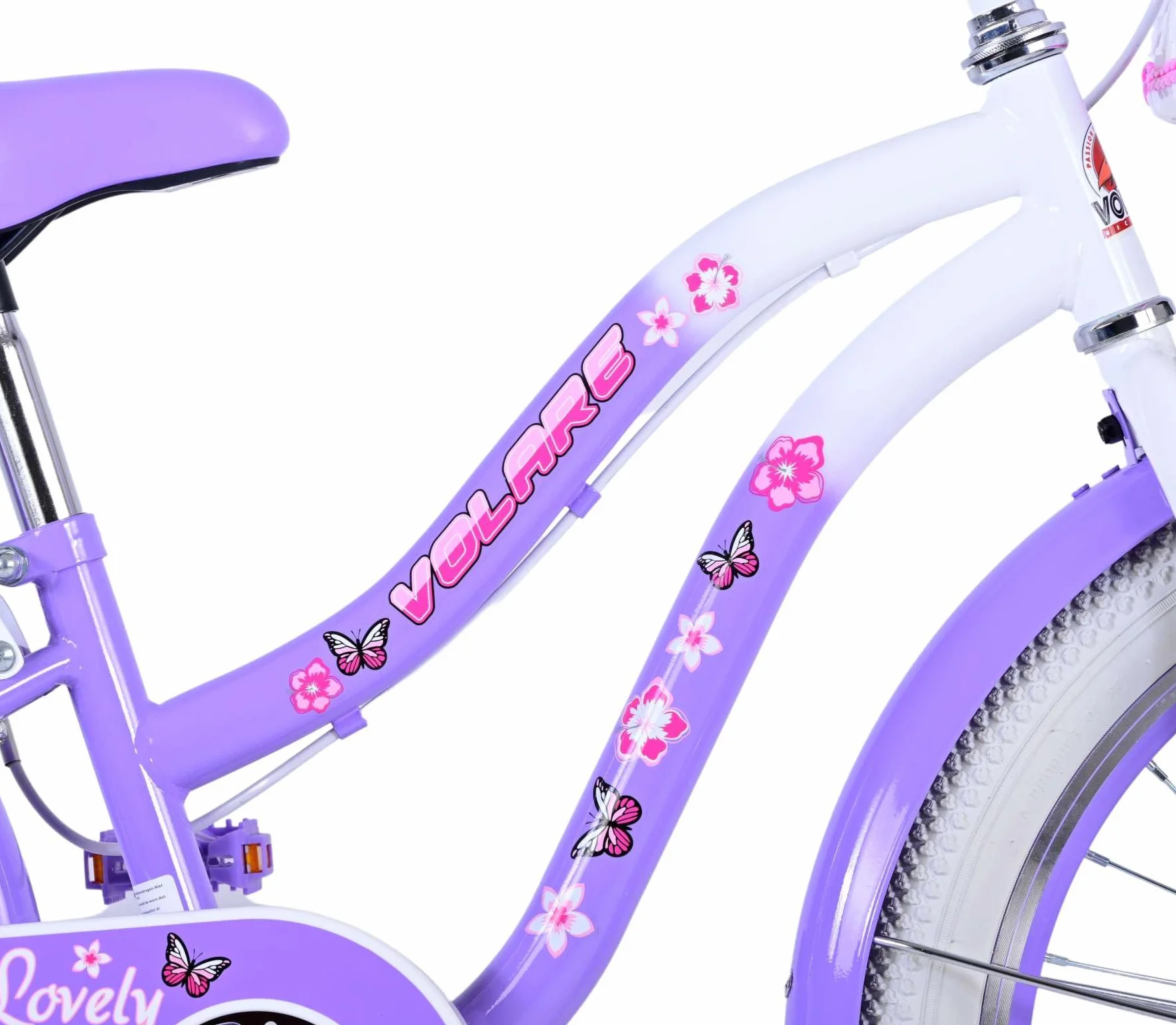 Bicicletta per bambine 20 pollici 6-8 anni con cestino e portapacchi fuxia