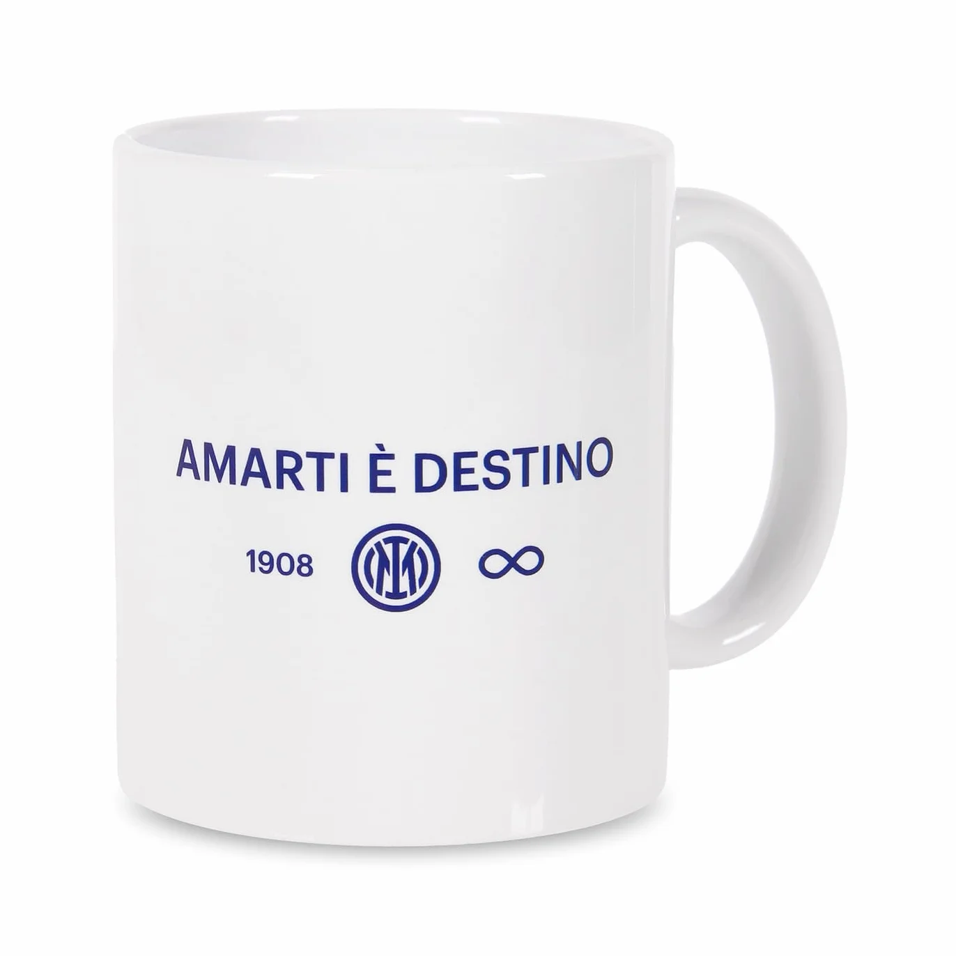 Tazza Ceramica Bianca IM Inter Amarti è Destino Stampa Digitale Cuore Serigrafico