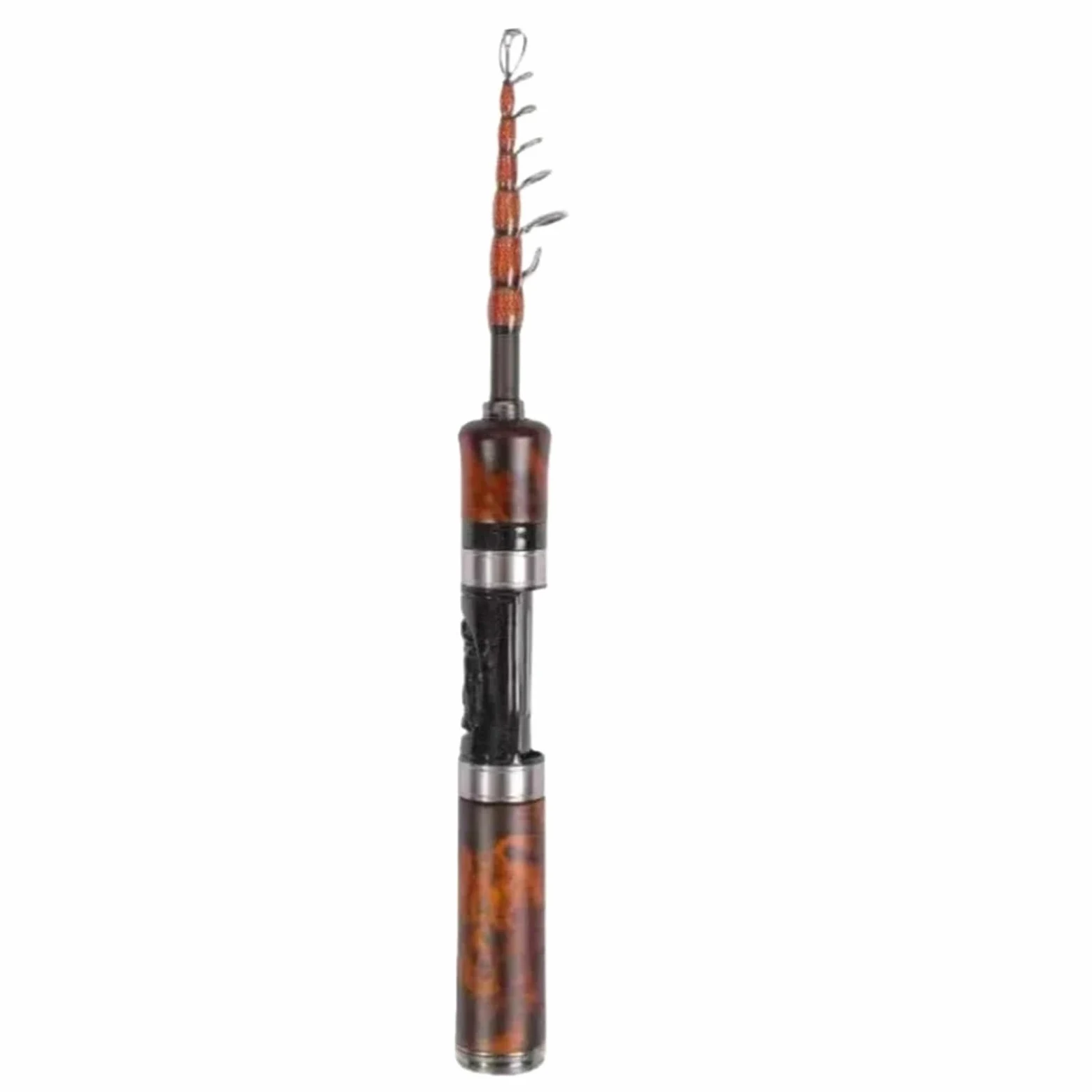Canna da pesca telescopica in carbonio ultraleggera 1,5-1,8 metri, comoda trasportare