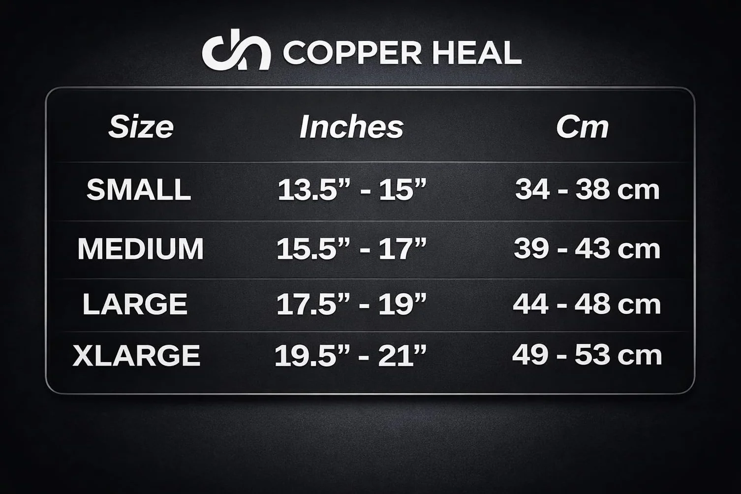 COPPER HEAL FASCIA COMPRIMENTE Ginocchiera Tutore Gomito Recupero Medico Infuso Rame Supporto Stiff Muscoli Articolazioni Tendinite Braccio Avvolgente XL
